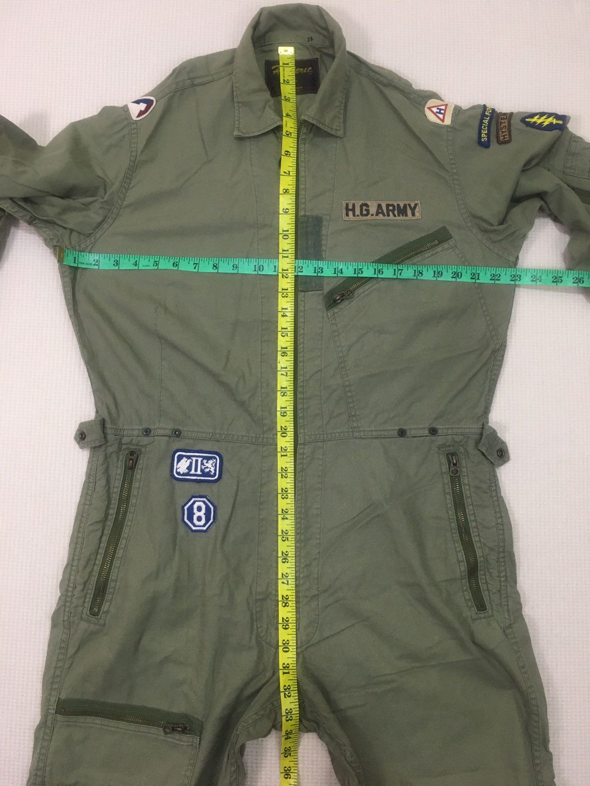 Hysteric Glamour HYSTERIC GLAMOUR Jumpsuit Army Patches 90s Size US M / EU 48-50 / 2 - 9 Thumbnail