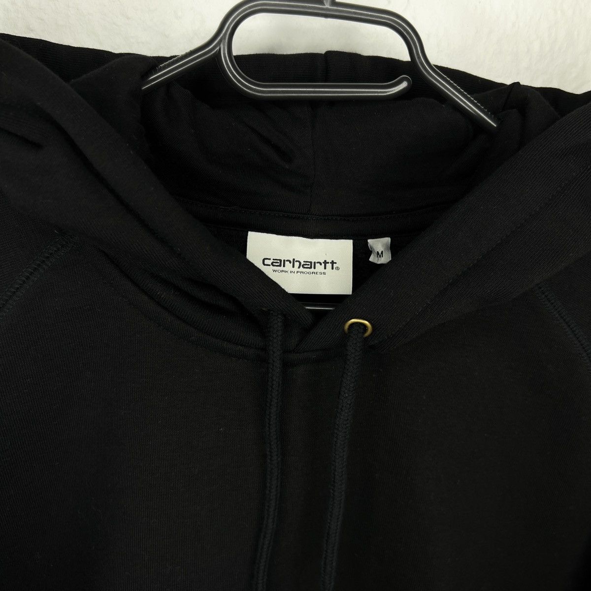 Carhartt × Carhartt Wip Carhartt WiP Black Hoodie Gold Logo Hooded Chase Sweat Size US M / EU 48-50 / 2 - 5 Thumbnail