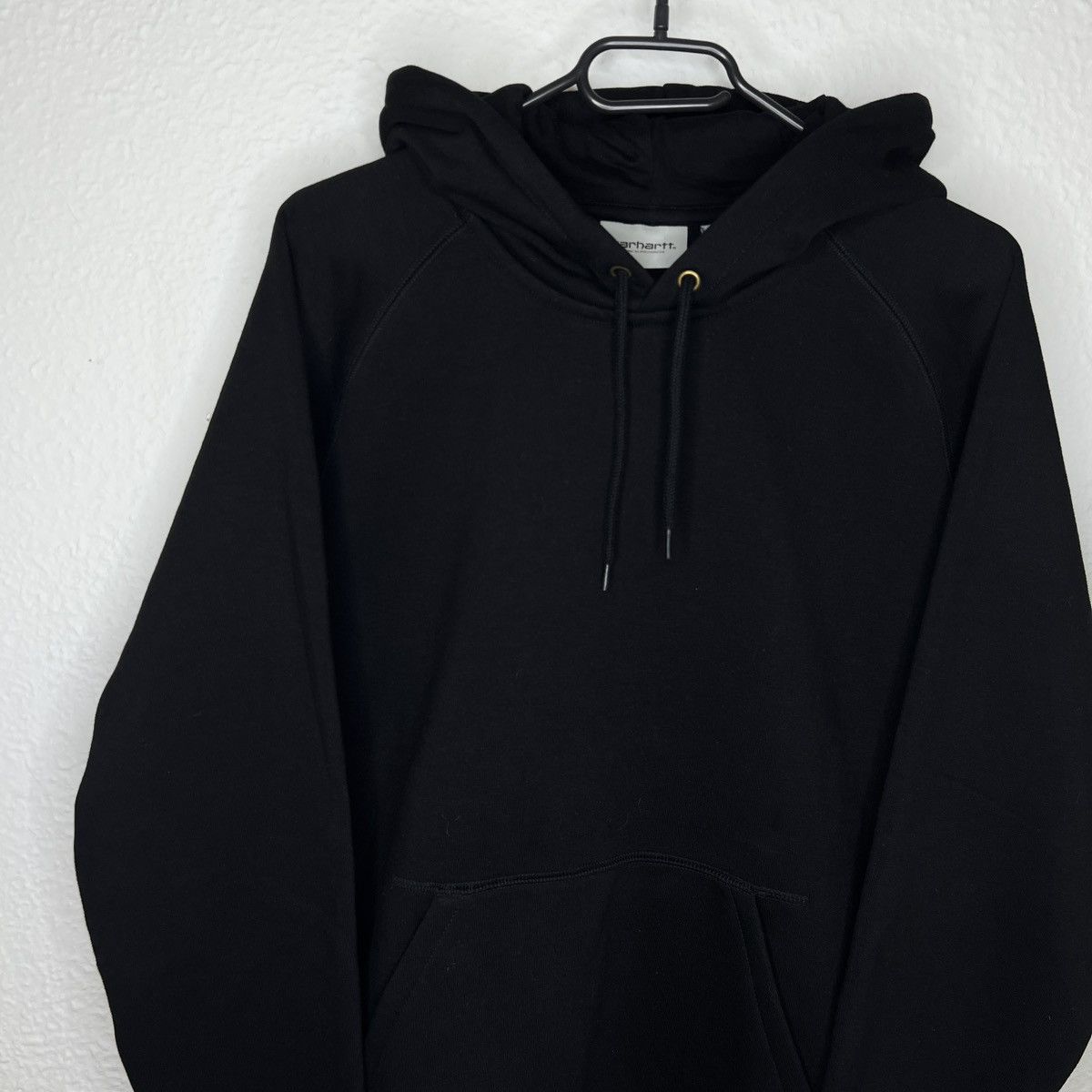 Carhartt × Carhartt Wip Carhartt WiP Black Hoodie Gold Logo Hooded Chase Sweat Size US M / EU 48-50 / 2 - 3 Thumbnail