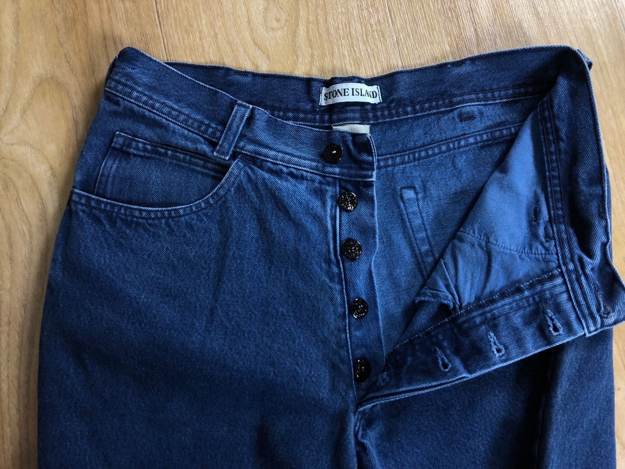 Stone Island Stone Island vintage pants denim size 48 31 Size US 31 - 6 Thumbnail