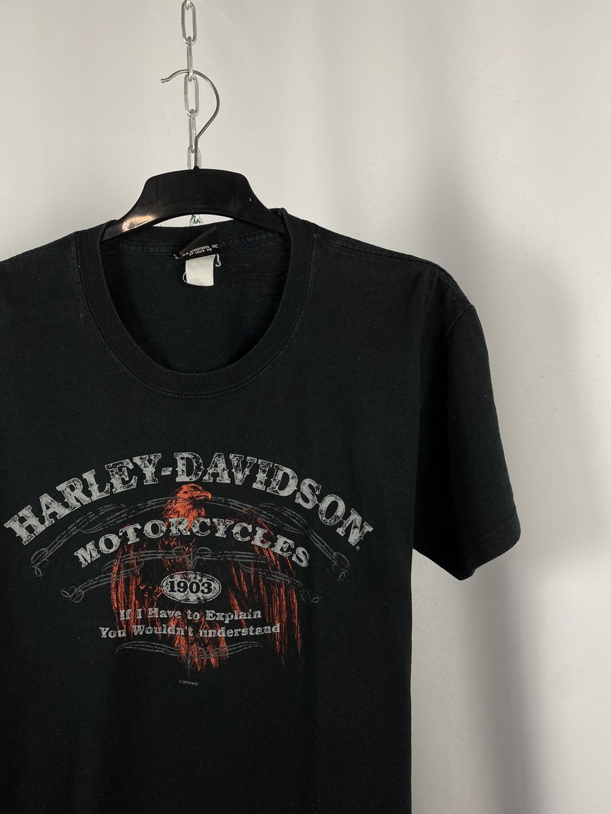 Harley Davidson Harley-Davidson vintage big logo T-shirts bike band size XL Size US XL / EU 56 / 4 - 5 Thumbnail