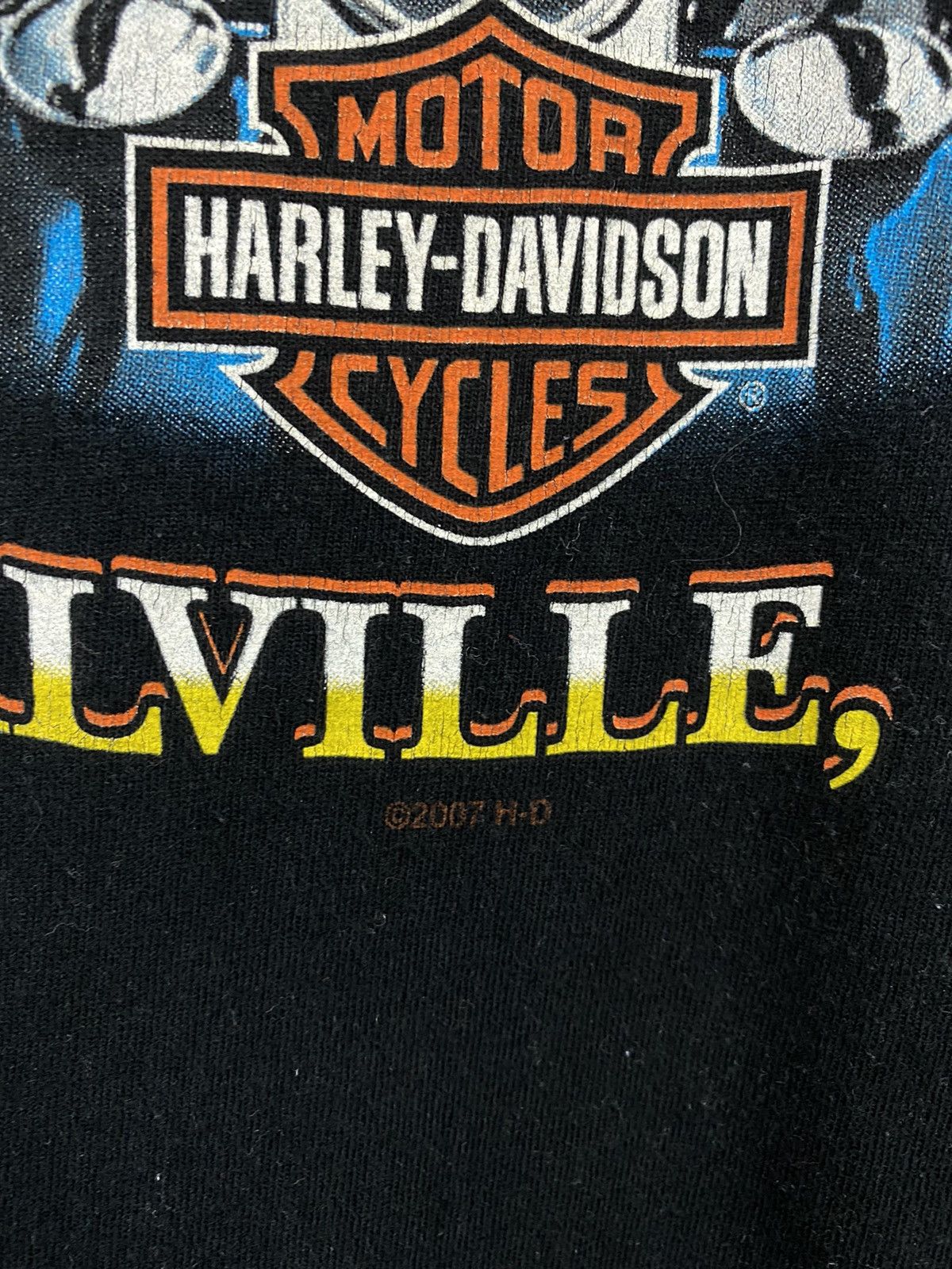Harley Davidson Harley-Davidson vintage big logo T-shirts bike band size XL Size US XL / EU 56 / 4 - 3 Thumbnail
