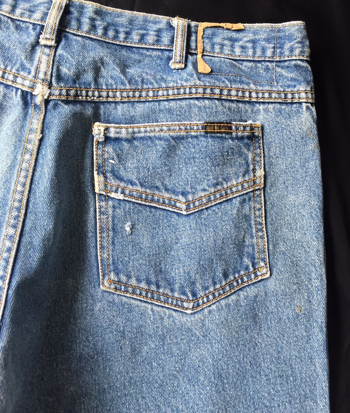 Vintage Vintage Roebucks Flare Jeans Custom Paint Size US 36 / EU 52 - 9 Thumbnail