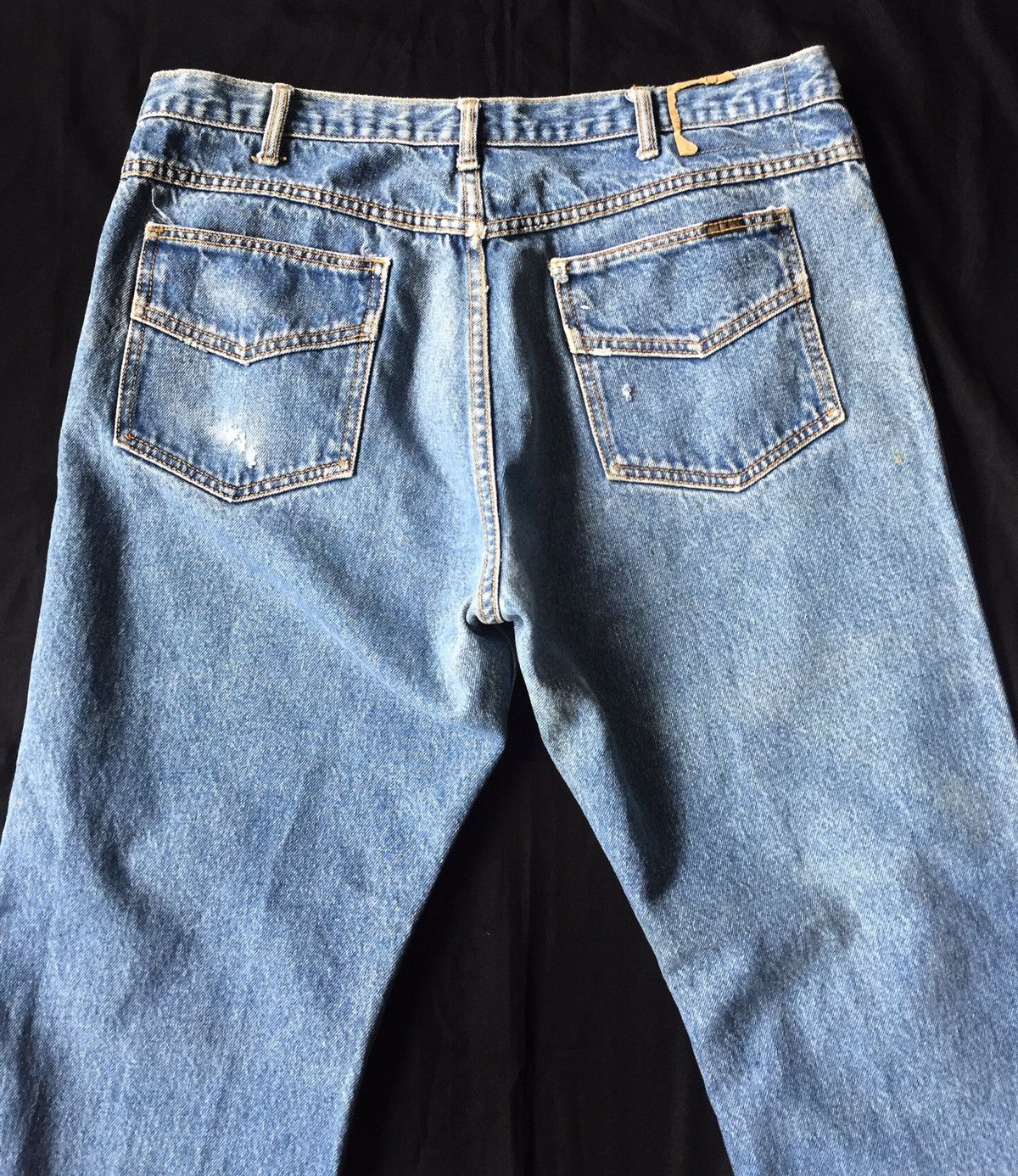 Vintage Vintage Roebucks Flare Jeans Custom Paint Size US 36 / EU 52 - 8 Thumbnail
