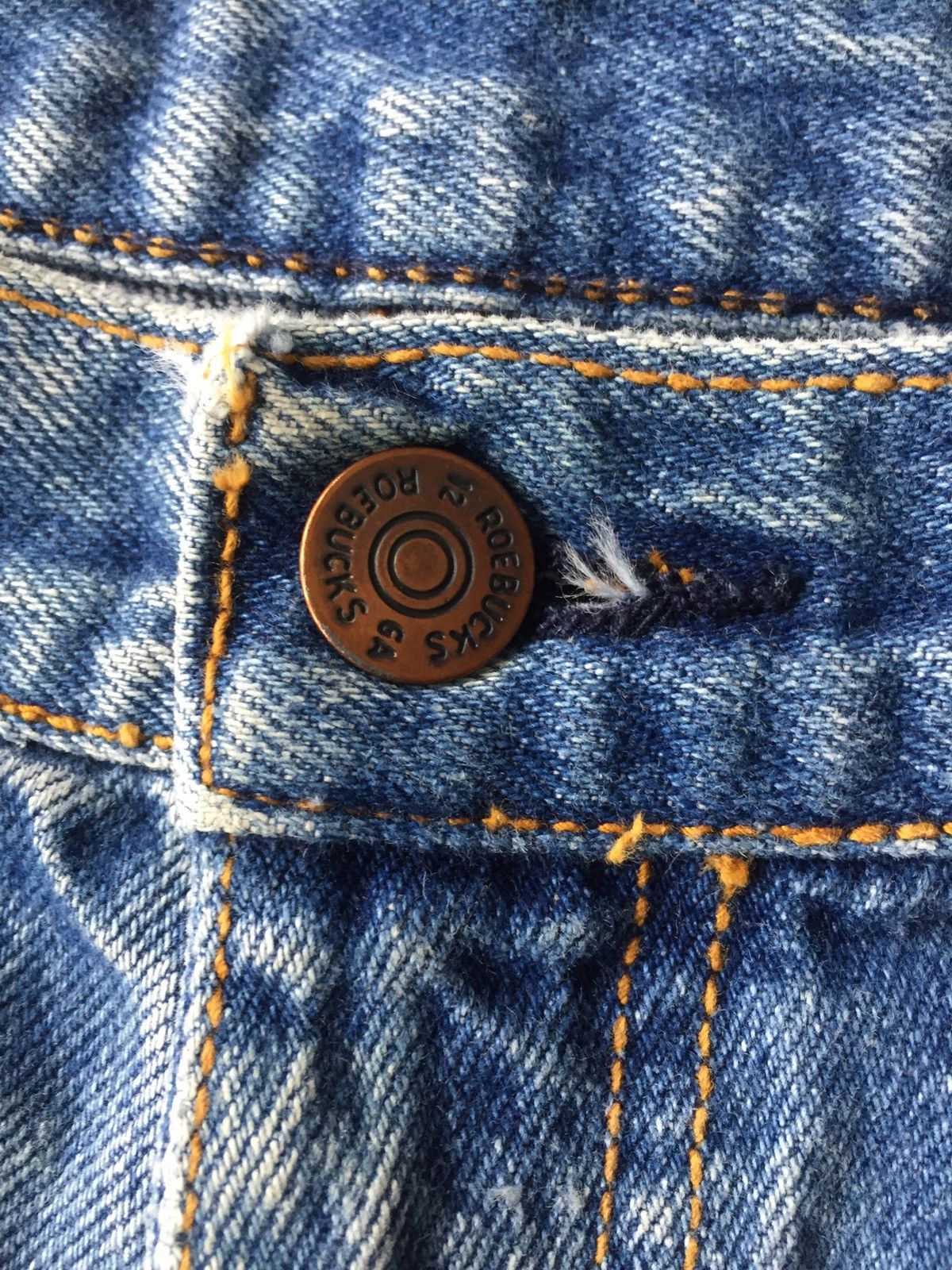 Vintage Vintage Roebucks Flare Jeans Custom Paint Size US 36 / EU 52 - 7 Thumbnail