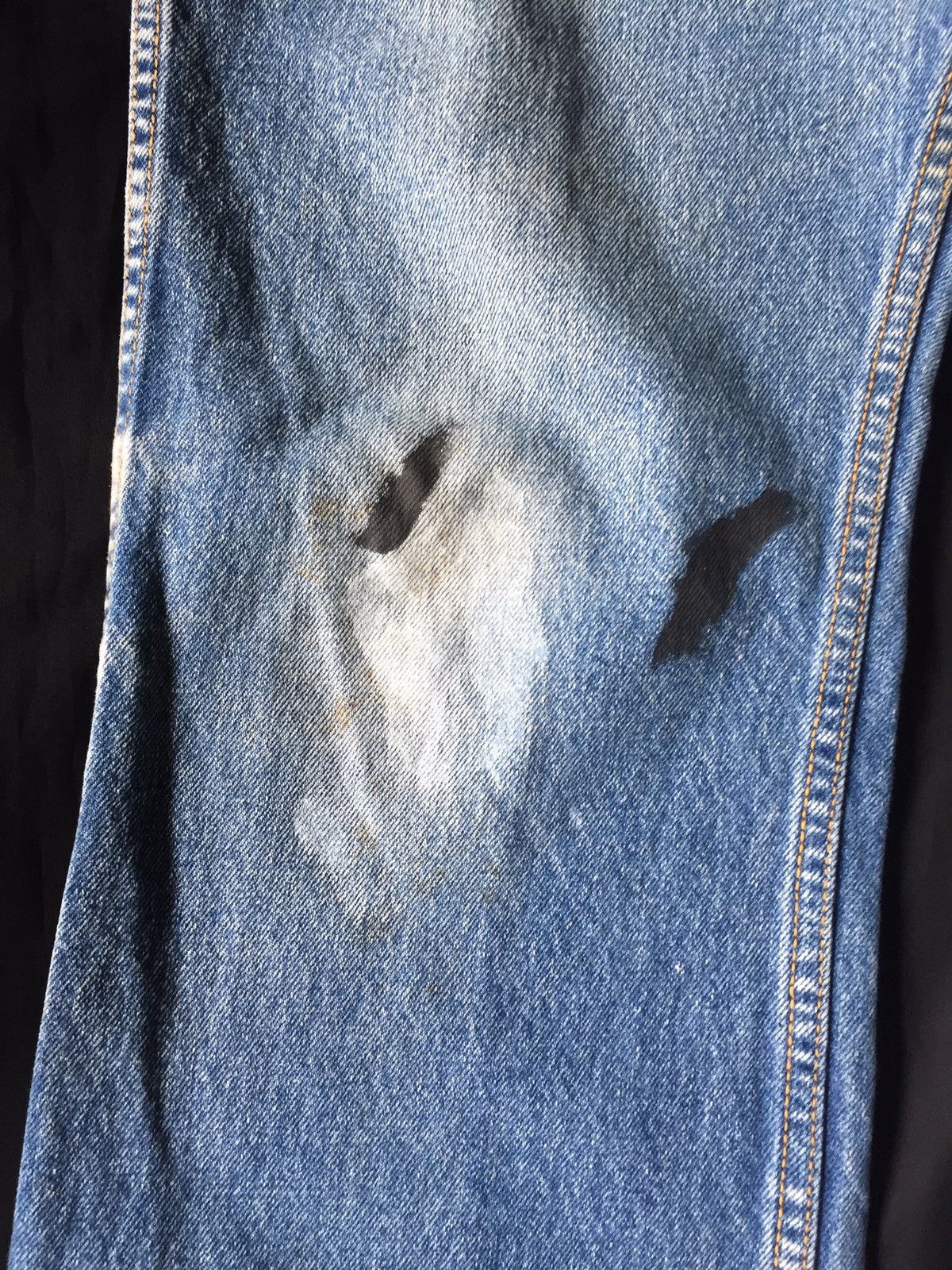Vintage Vintage Roebucks Flare Jeans Custom Paint Size US 36 / EU 52 - 6 Thumbnail