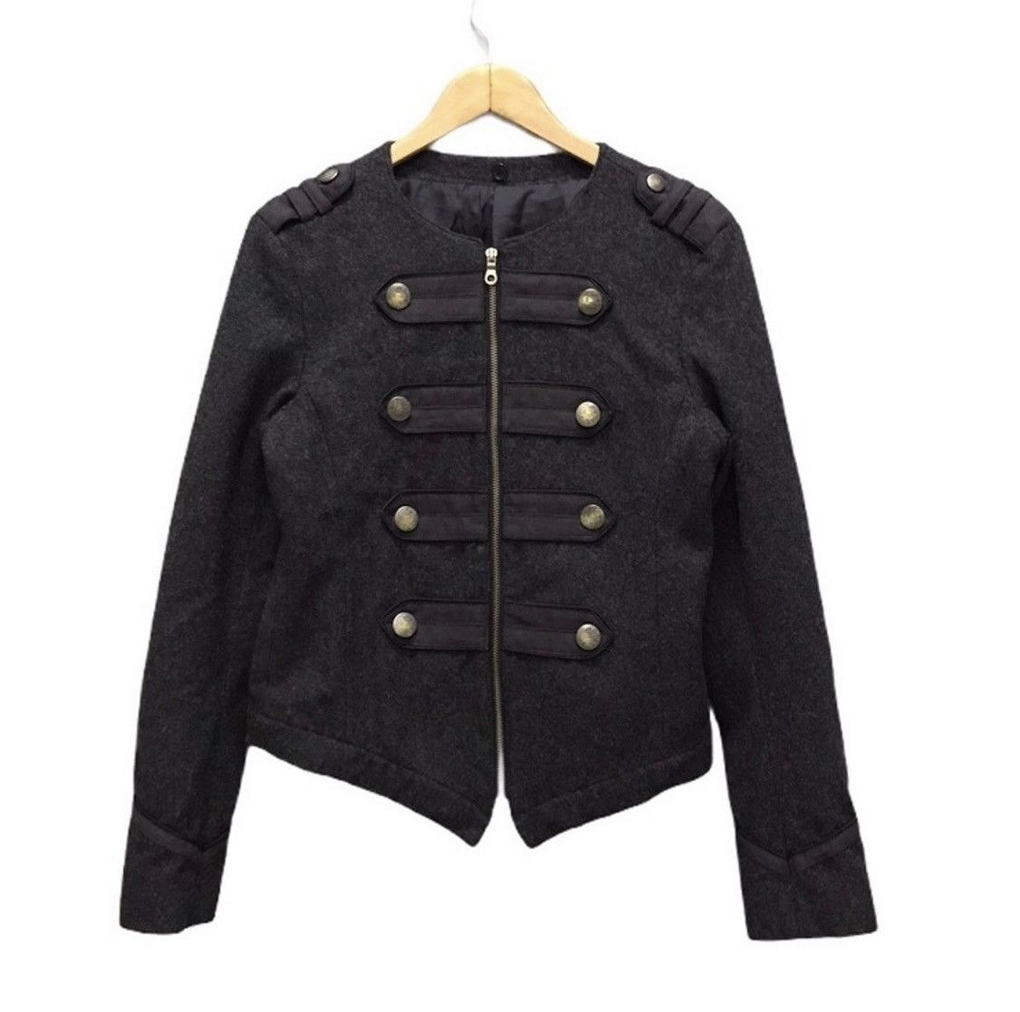 Japanese Brand × PPFM PPFM cropped wool zipper jacket Size US M / EU 48-50 / 2 - 1 Thumbnail