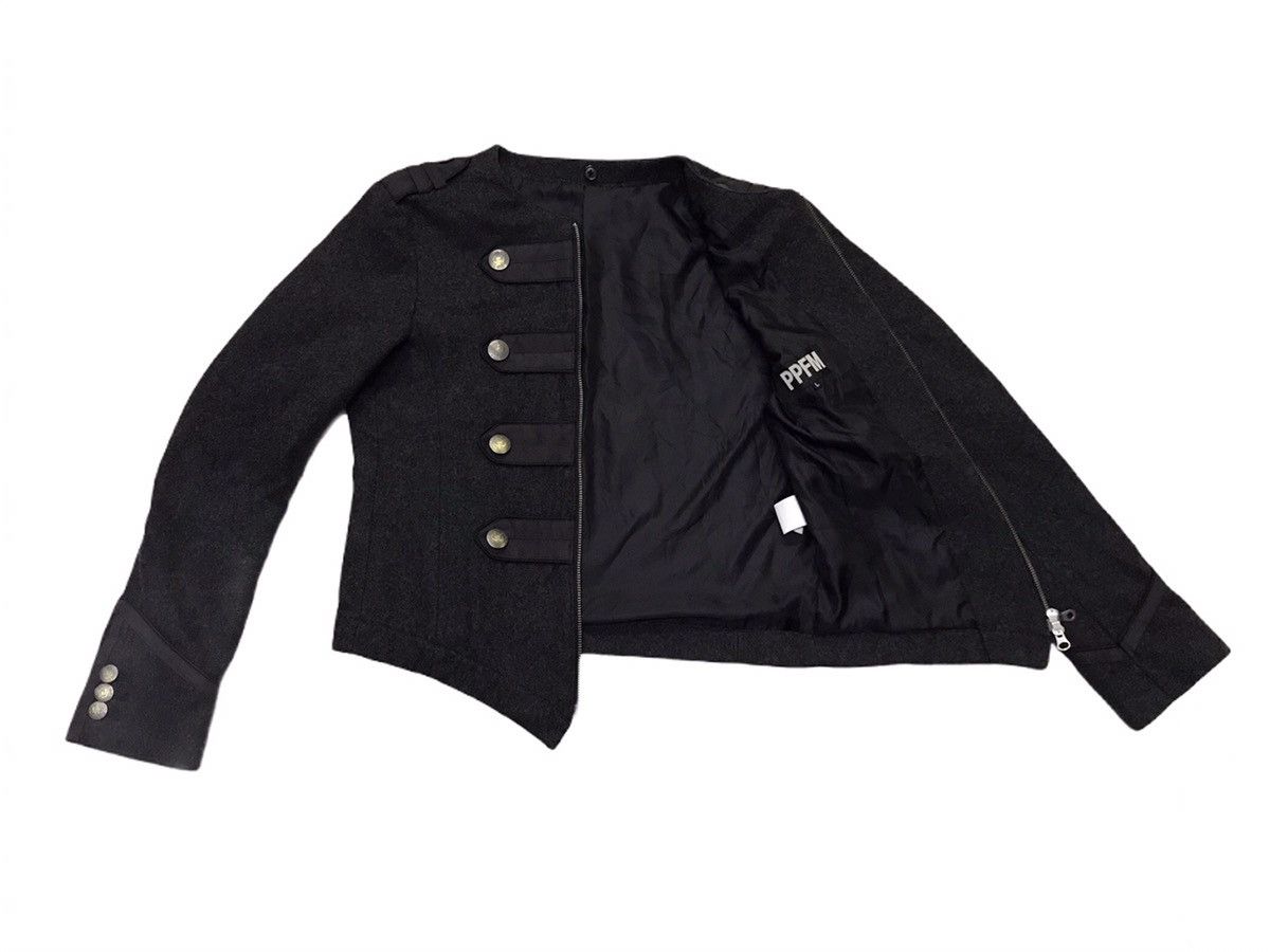 Japanese Brand × PPFM PPFM cropped wool zipper jacket Size US M / EU 48-50 / 2 - 4 Thumbnail