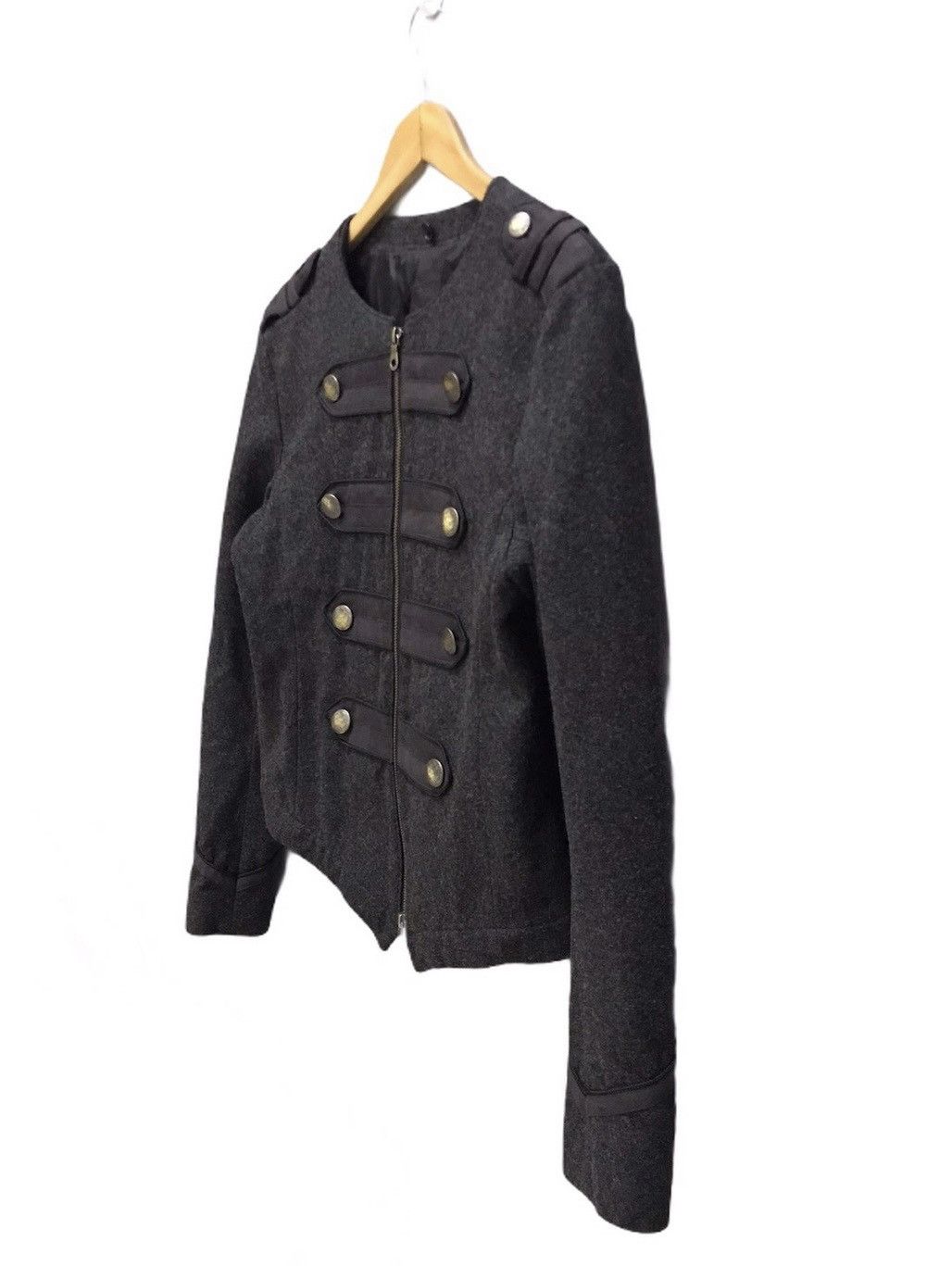 Japanese Brand × PPFM PPFM cropped wool zipper jacket Size US M / EU 48-50 / 2 - 2 Thumbnail