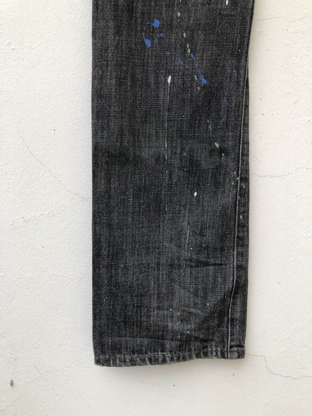 Schlussel Vintage Schlussel Schlussel Japan Rips Distress Flare Jeans Size US 31 - 18 Thumbnail