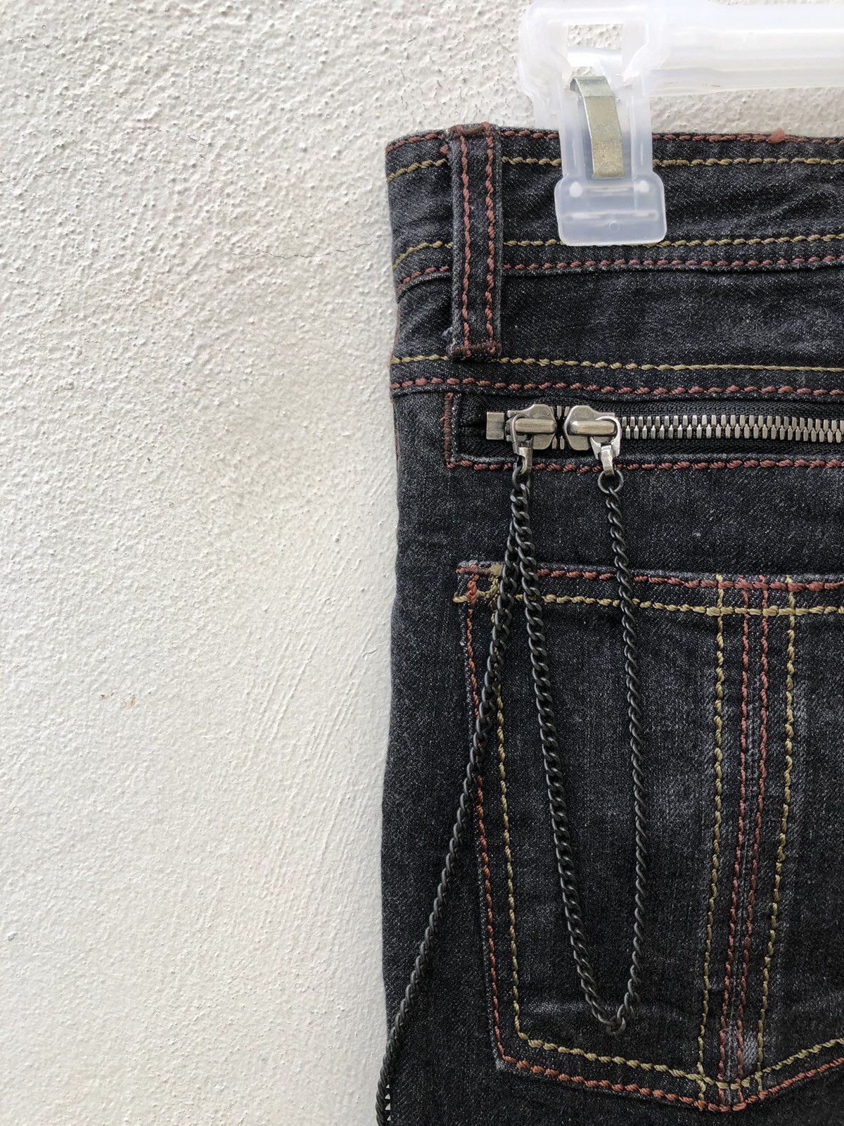 Schlussel Schlussel Japan Black Denim Flare Jeans Size US 29 - 16 Thumbnail