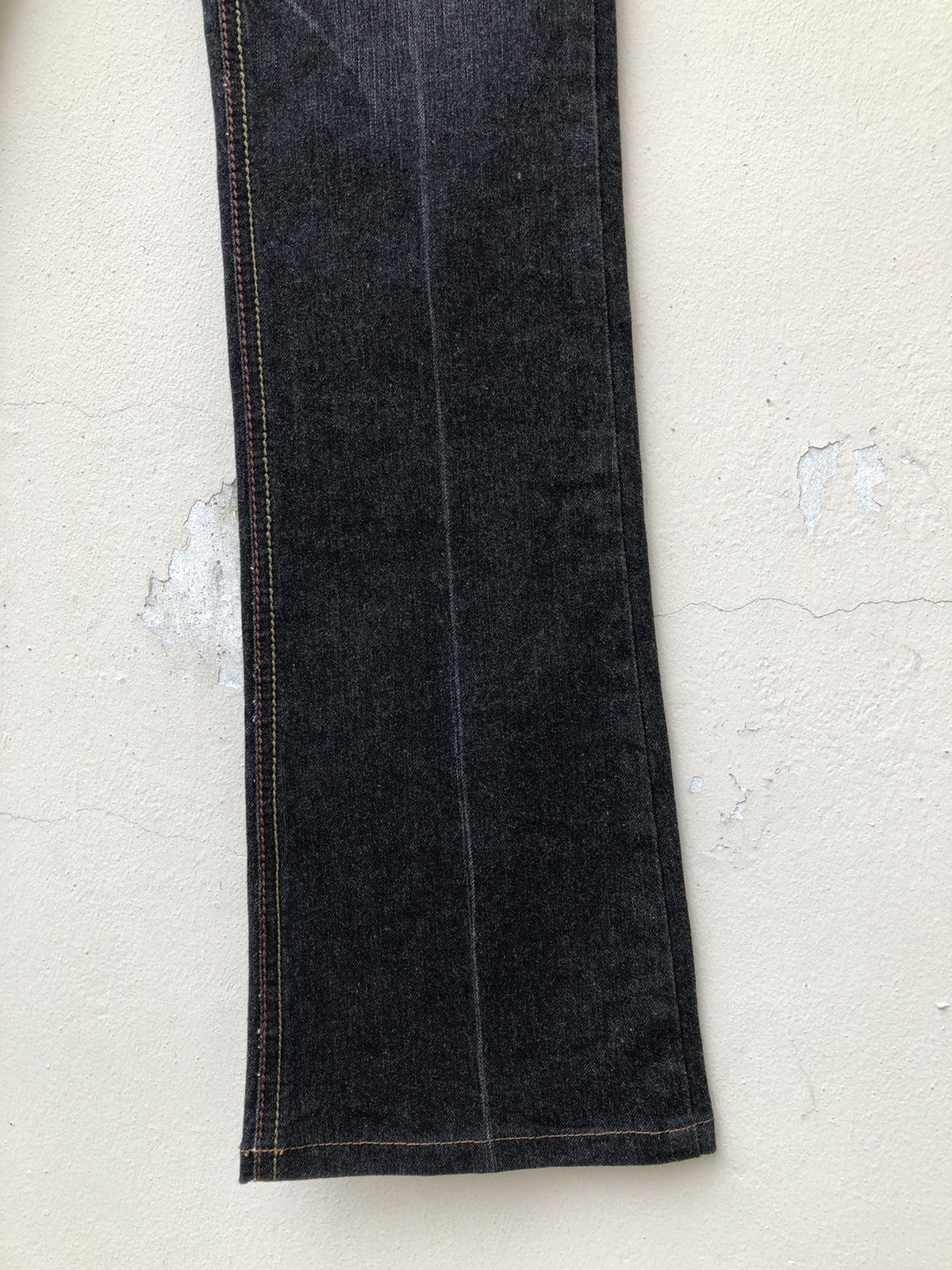 Schlussel Schlussel Japan Black Denim Flare Jeans Size US 29 - 13 Thumbnail