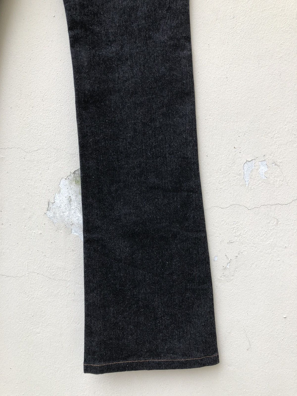 Schlussel Schlussel Japan Black Denim Flare Jeans Size US 29 - 22 Thumbnail