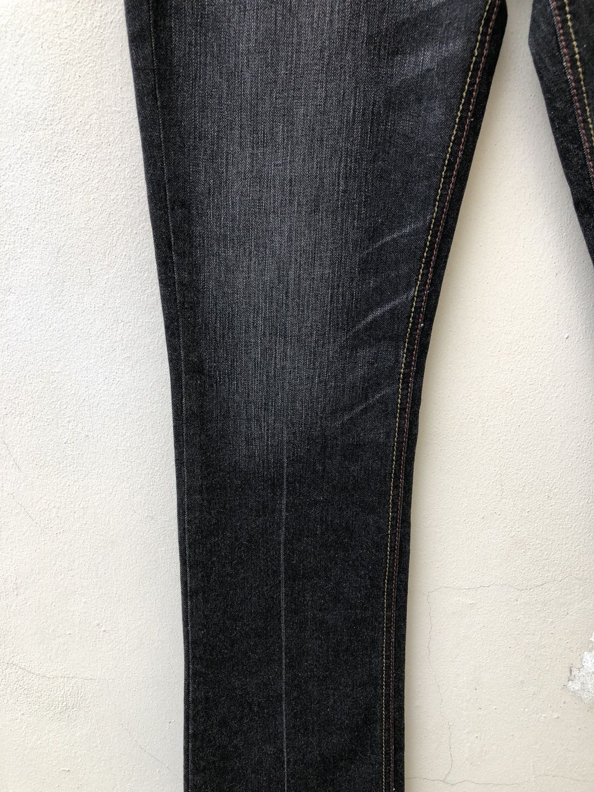 Schlussel Schlussel Japan Black Denim Flare Jeans Size US 29 - 9 Thumbnail