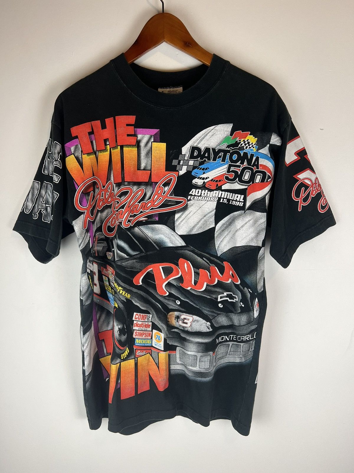 Chase Authentics Vintage Dale Earnhardt The Will to Win All tee Size US M / EU 48-50 / 2 - 1 Thumbnail