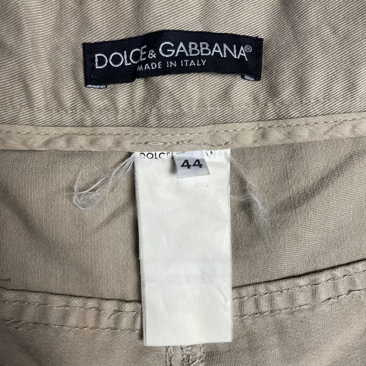 Dolce & Gabbana DOLCE & GABBANA DISTRESSED CHINO PANTS Size US 30 / EU 46 - 15 Thumbnail