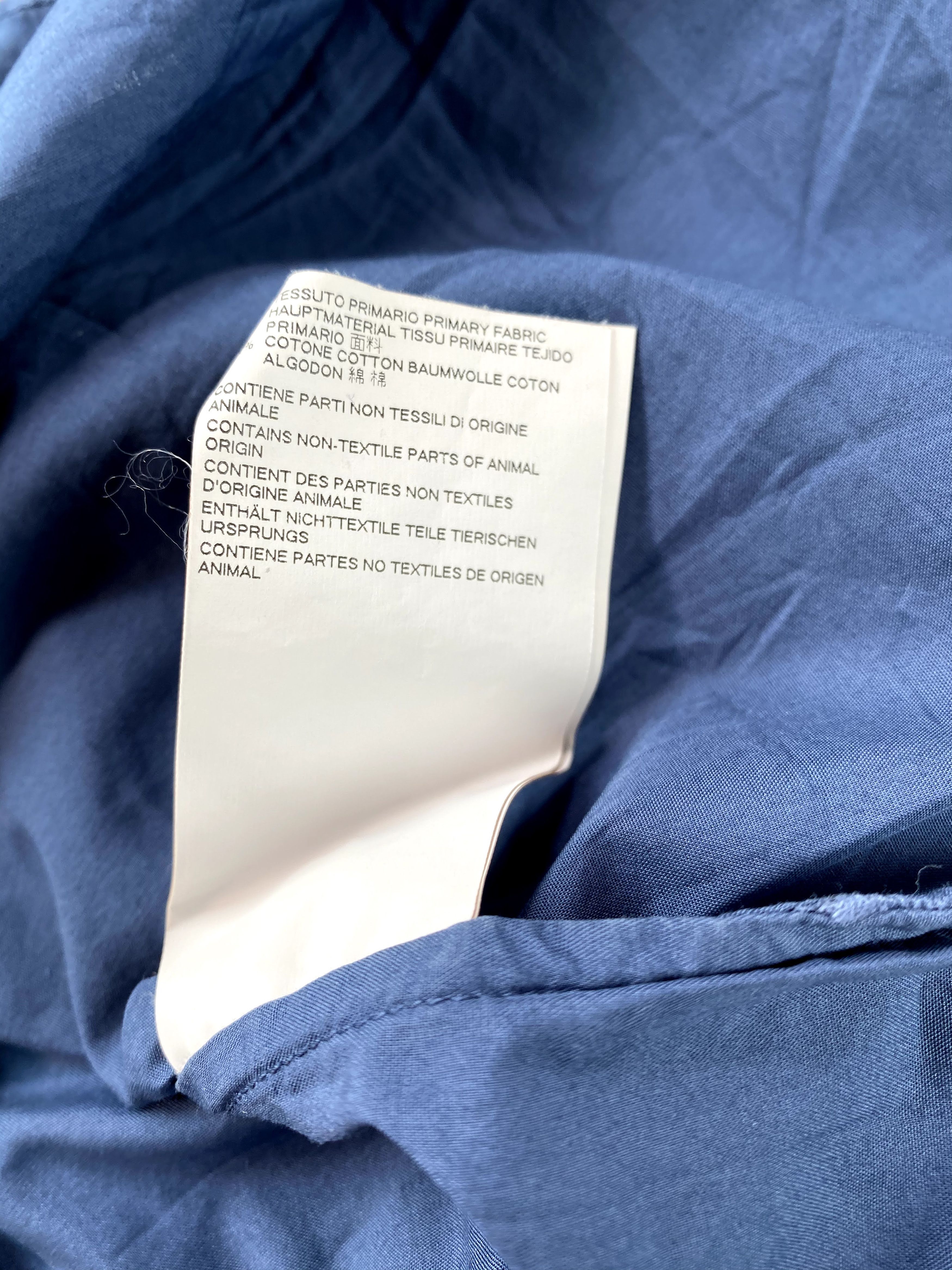 Maison Margiela ⚡️𝐐𝐔𝐈𝐂𝐊 𝐒𝐀𝐋𝐄 2016 Maison Margiela blue Shirt Size US XS / EU 42 / 0 - 5 Thumbnail