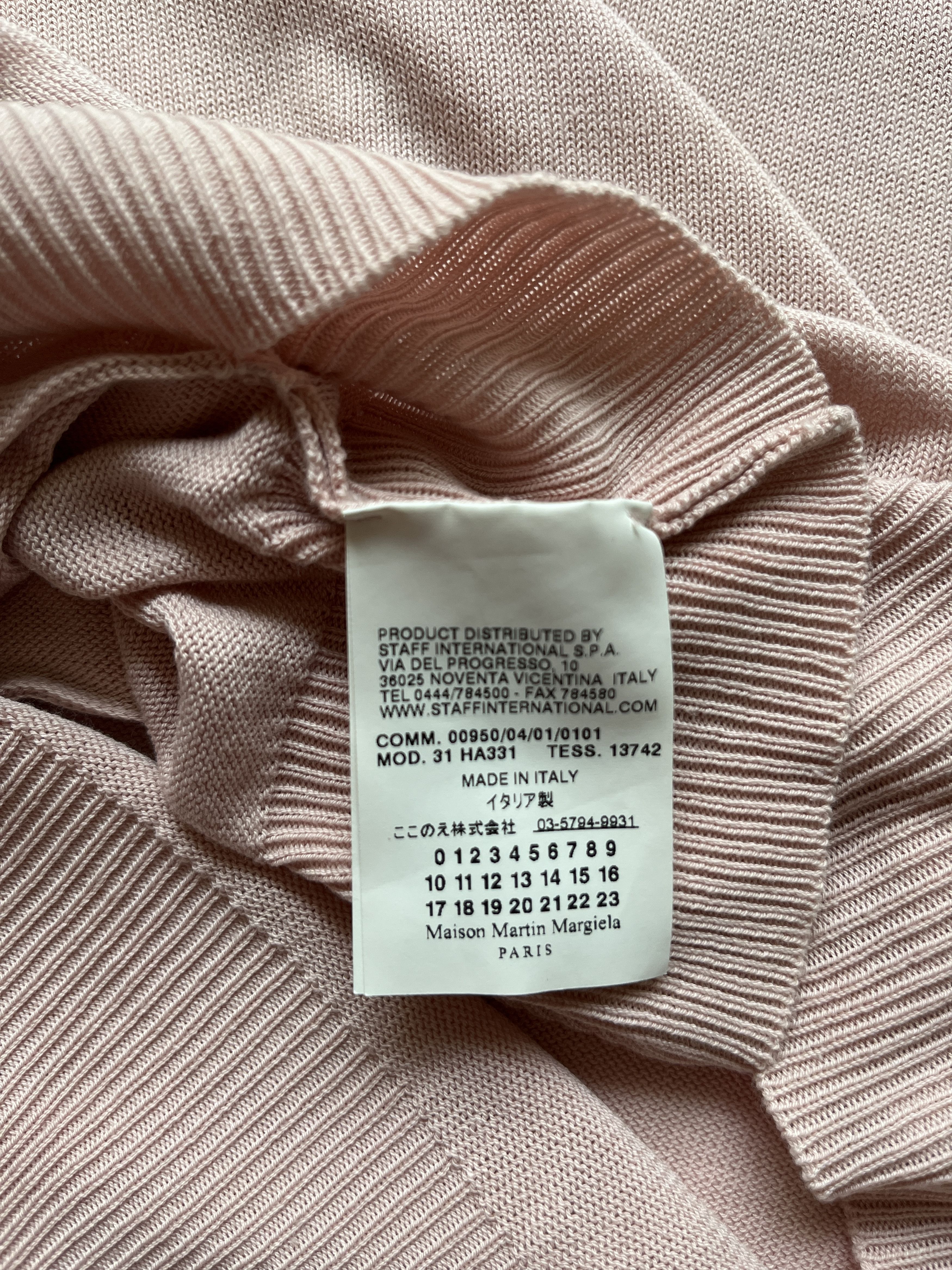 Maison Margiela ⚡️QUICK SALE⚡️2010 Margiela Pink V-neck Sleeveless Knit Size M / US 6-8 / IT 42-44 - 6 Thumbnail