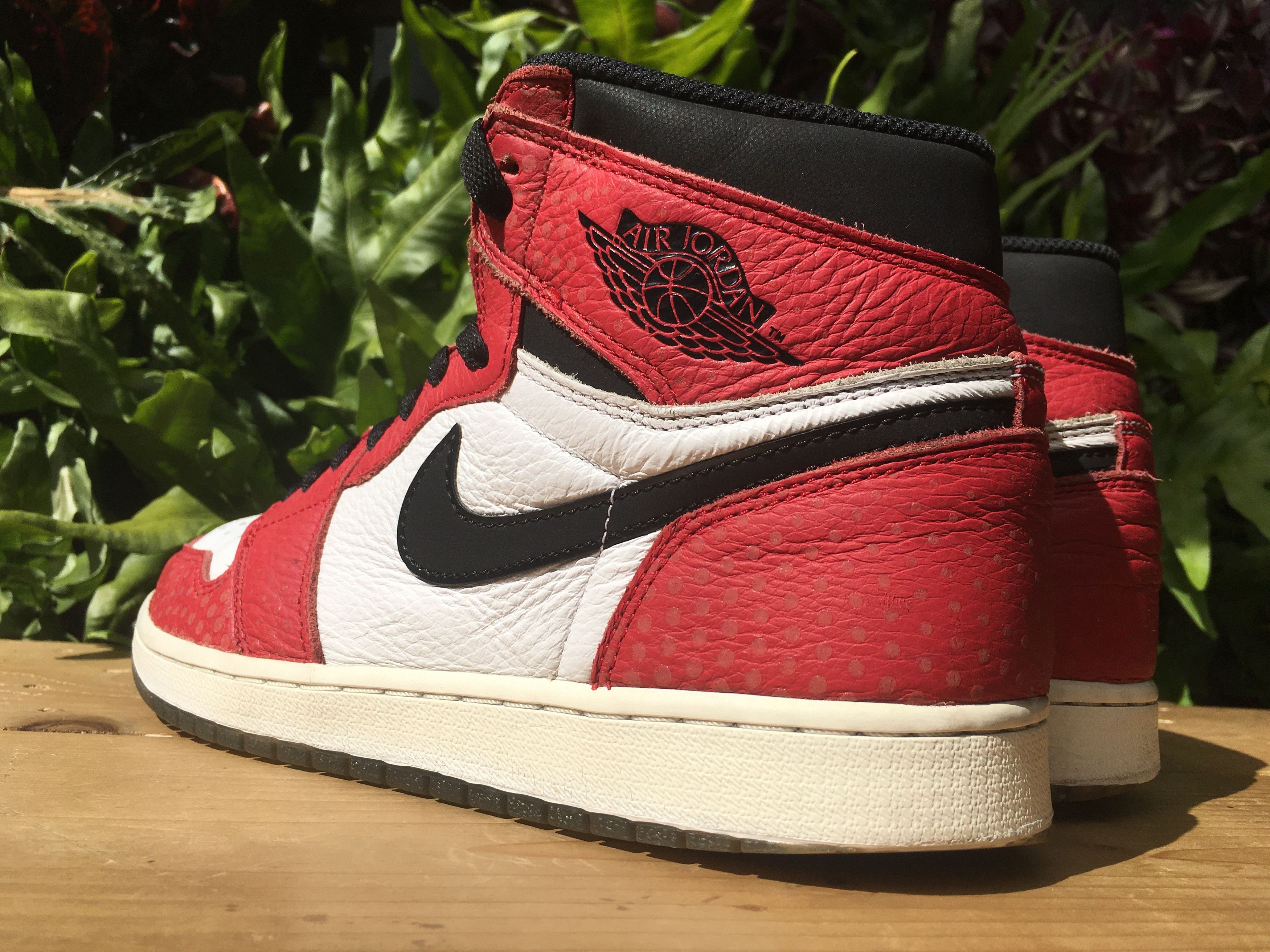 Jordan Brand × Nike 🔥 Nike Air Jordan 1 Retro High OG Spider Man Origin Story Size US 10 / EU 43 - 12 Thumbnail