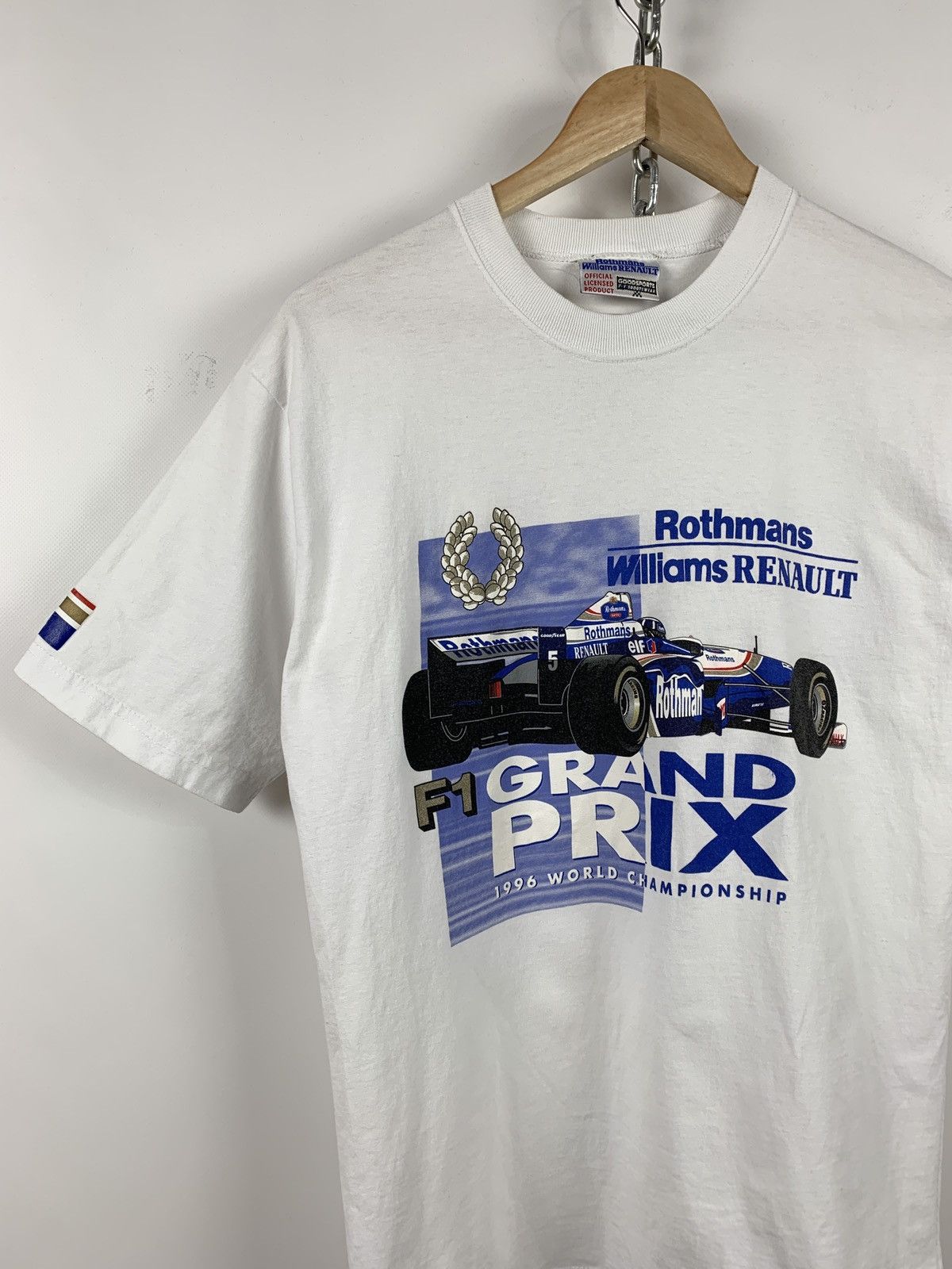 Formula 1 1996 Vintage Rothmans Williams Renault F1 Grand Prix T-Shirt Size US S / EU 44-46 / 1 - 3 Thumbnail