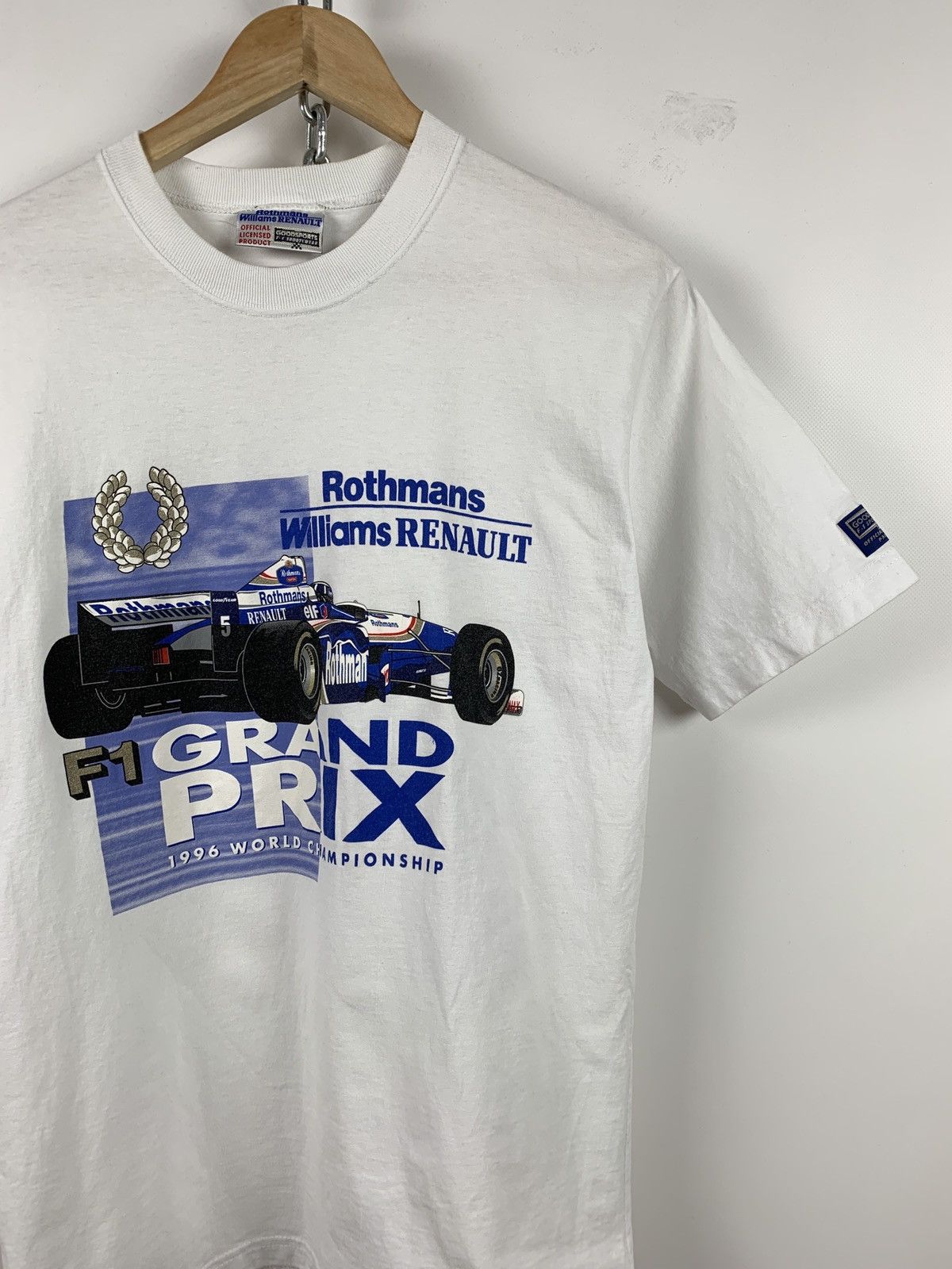 Formula 1 1996 Vintage Rothmans Williams Renault F1 Grand Prix T-Shirt Size US S / EU 44-46 / 1 - 2 Thumbnail