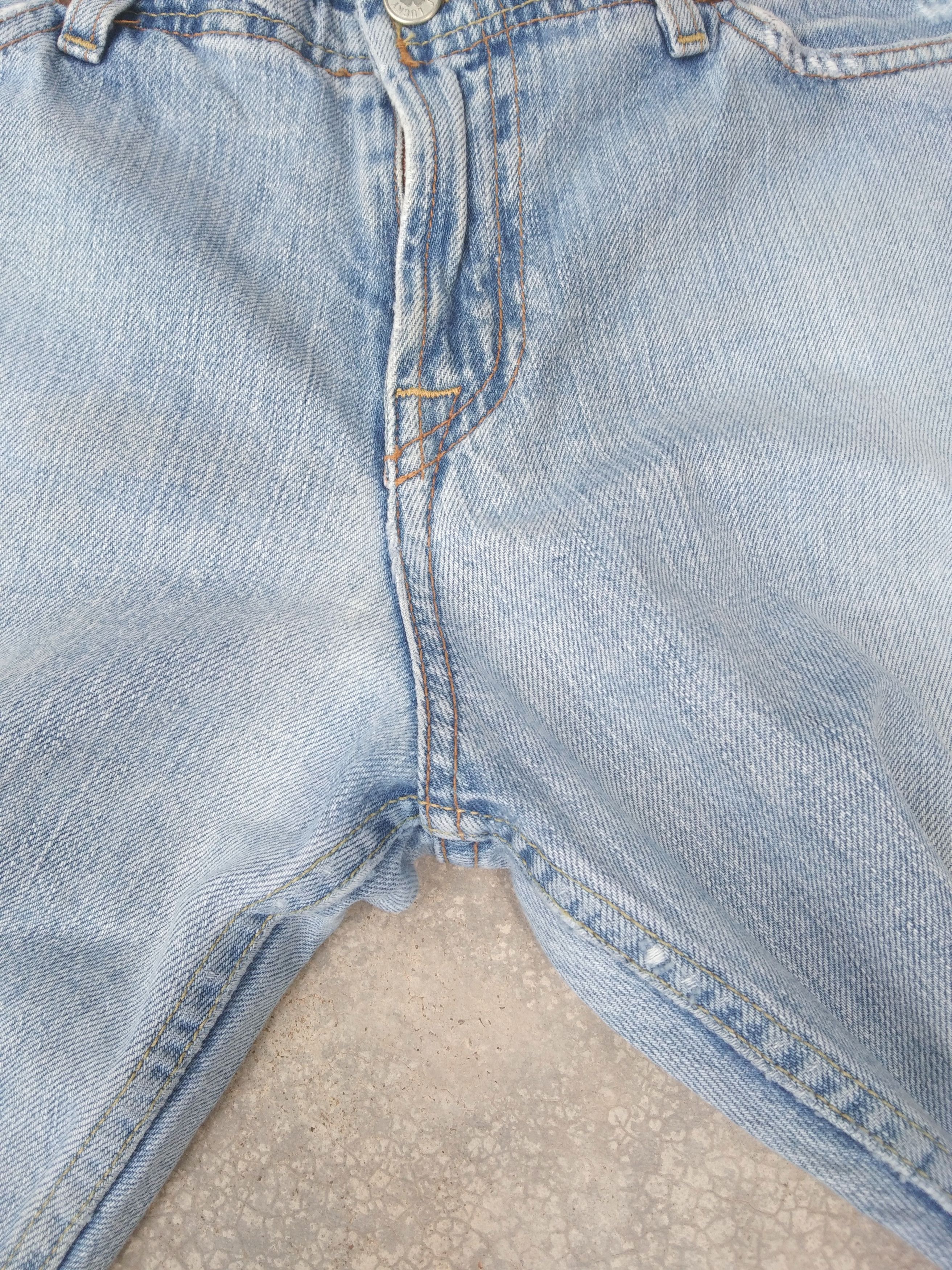 Lucky Brand Vintage Lucky Brand Faded Blue Boot Cut Jeans 34x32 Size US 34 / EU 50 - 5 Thumbnail