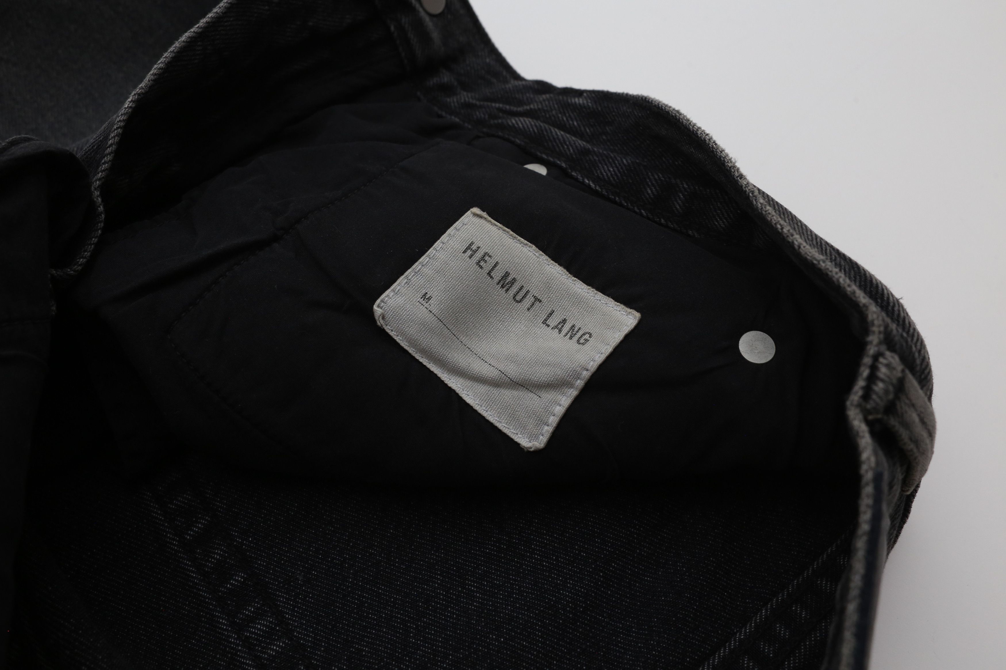Helmut Lang ⚡️QUICK SALE⚡️Helmut Lang Black Denim Jeans Size US 30 / EU 46 - 3 Thumbnail