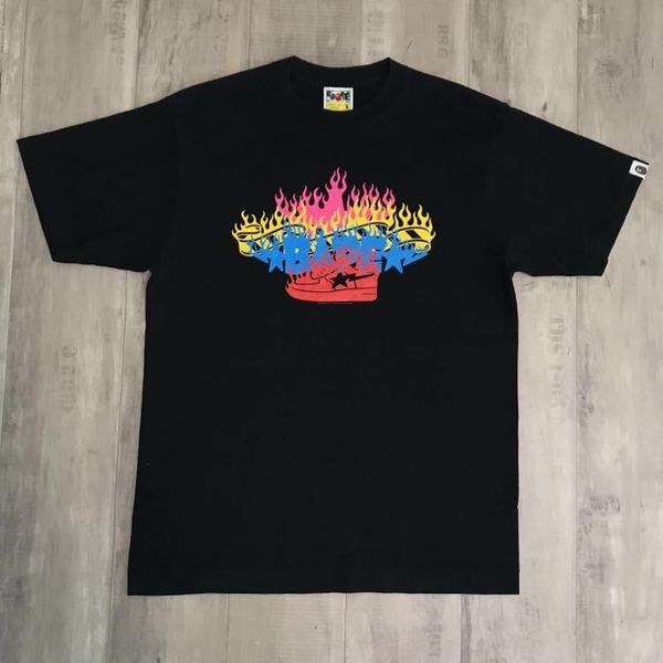 bape fire tee