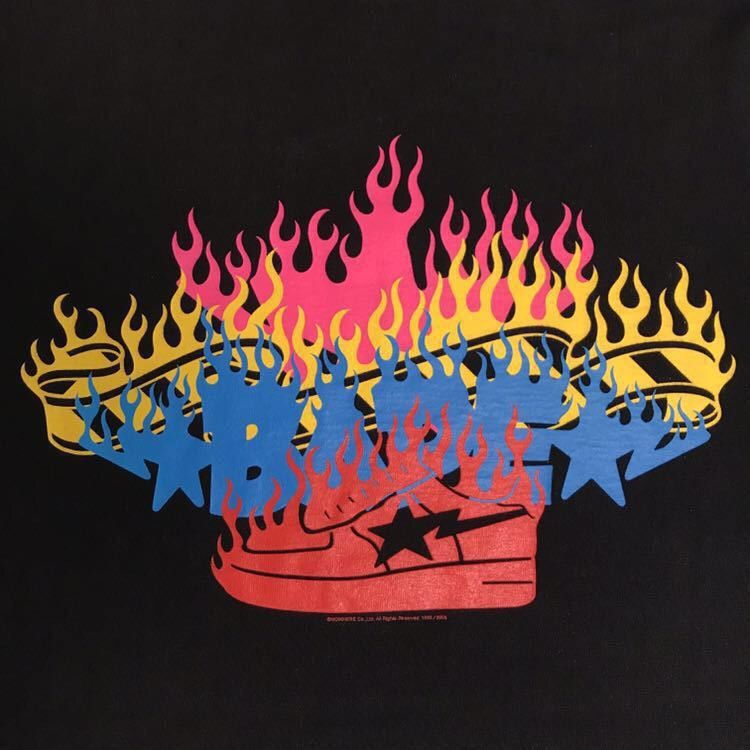 Bape BAPE FIRE BAPESTA LOGO T-shirt Size US M / EU 48-50 / 2 - 2 Thumbnail