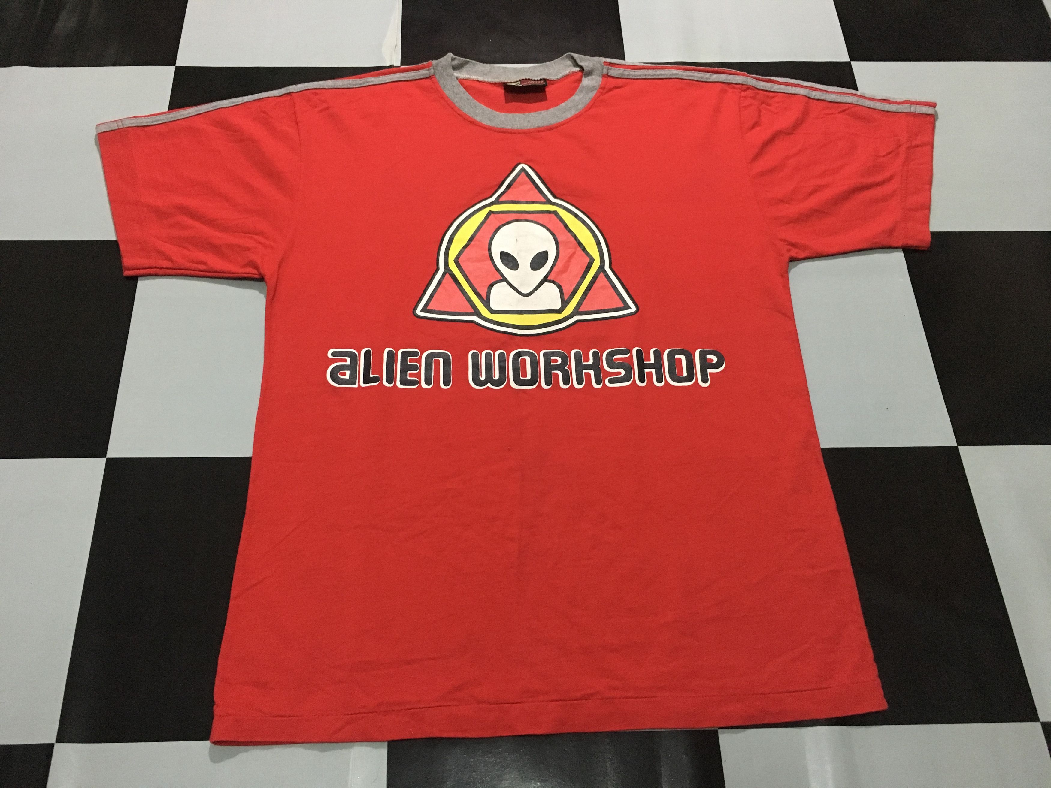 Alien Workshop × Vintage Vintage Alien Workshop Shirt Big Logo 90s Skateboard Size US L / EU 52-54 / 3 - 2 Thumbnail