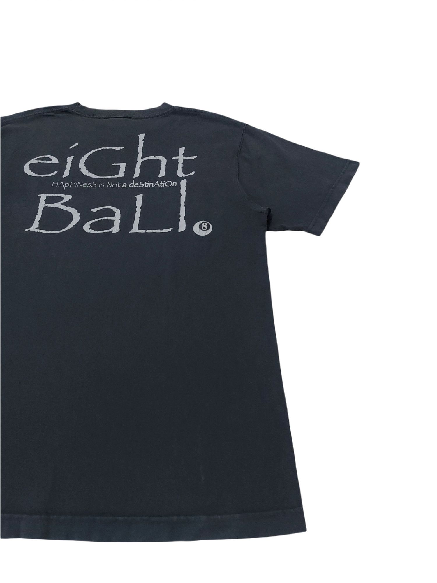 Other RARE! EIGHT BALL "HAPPINESS IS NOT A DESTINATION" Size US M / EU 48-50 / 2 - 2 Thumbnail