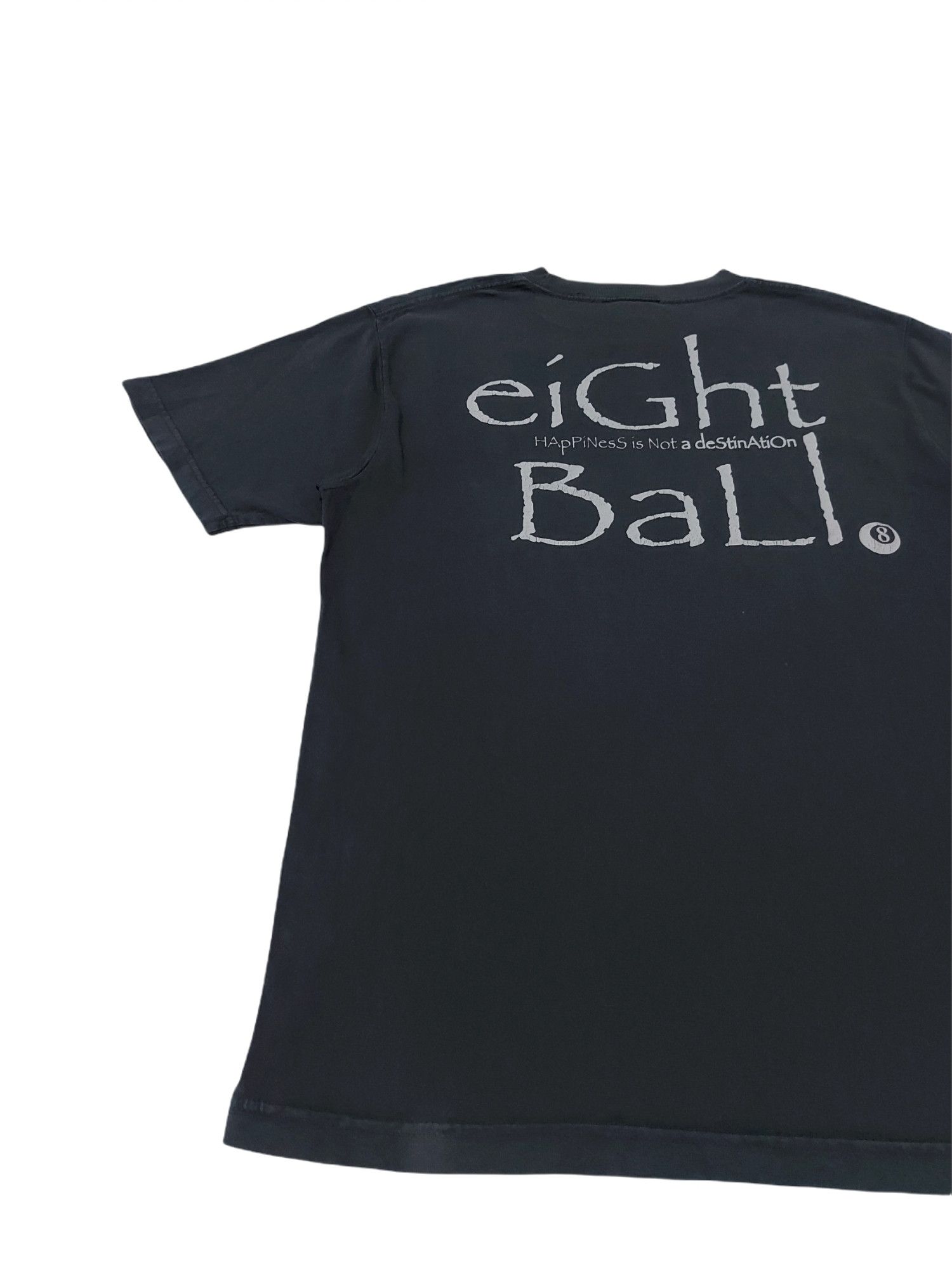 Other RARE! EIGHT BALL "HAPPINESS IS NOT A DESTINATION" Size US M / EU 48-50 / 2 - 4 Thumbnail
