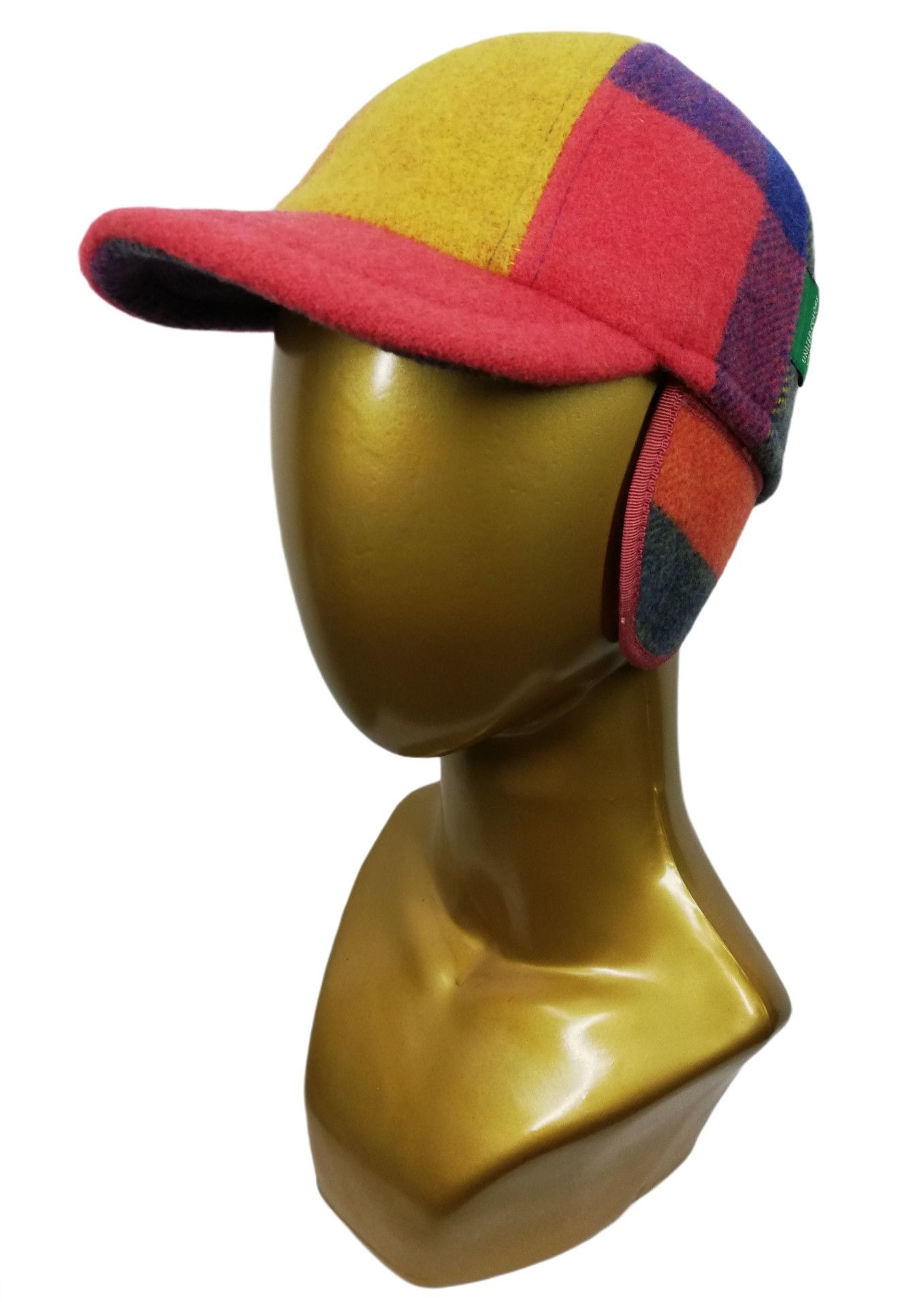 Benetton × United Colors Of Benetton 🔥SUMMER SALE 🏖 U.C.O.B. Wool Baseball Cap / Hat Cap Size ONE SIZE - 7 Thumbnail