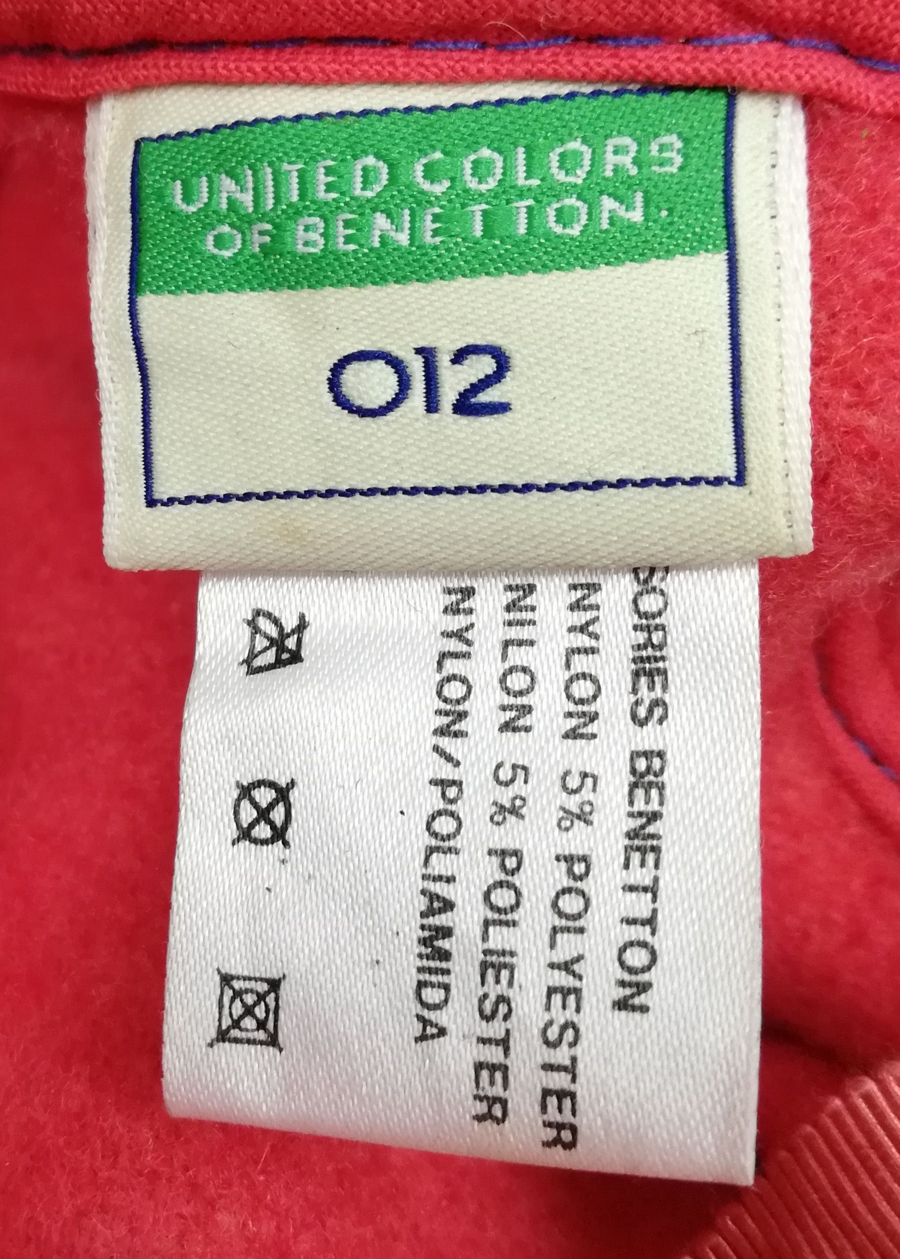 Benetton × United Colors Of Benetton 🔥SUMMER SALE 🏖 U.C.O.B. Wool Baseball Cap / Hat Cap Size ONE SIZE - 10 Thumbnail