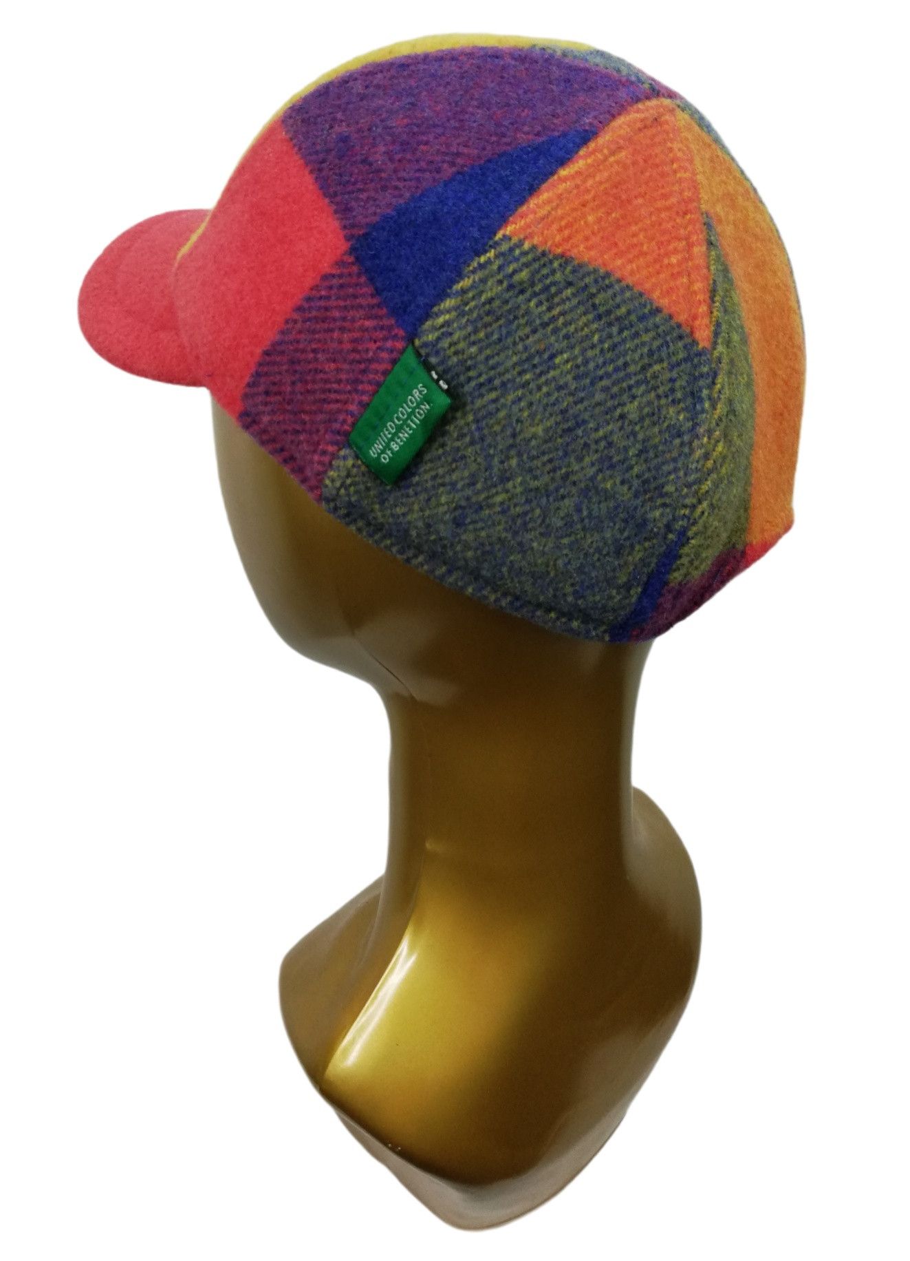 Benetton × United Colors Of Benetton 🔥SUMMER SALE 🏖 U.C.O.B. Wool Baseball Cap / Hat Cap Size ONE SIZE - 15 Thumbnail