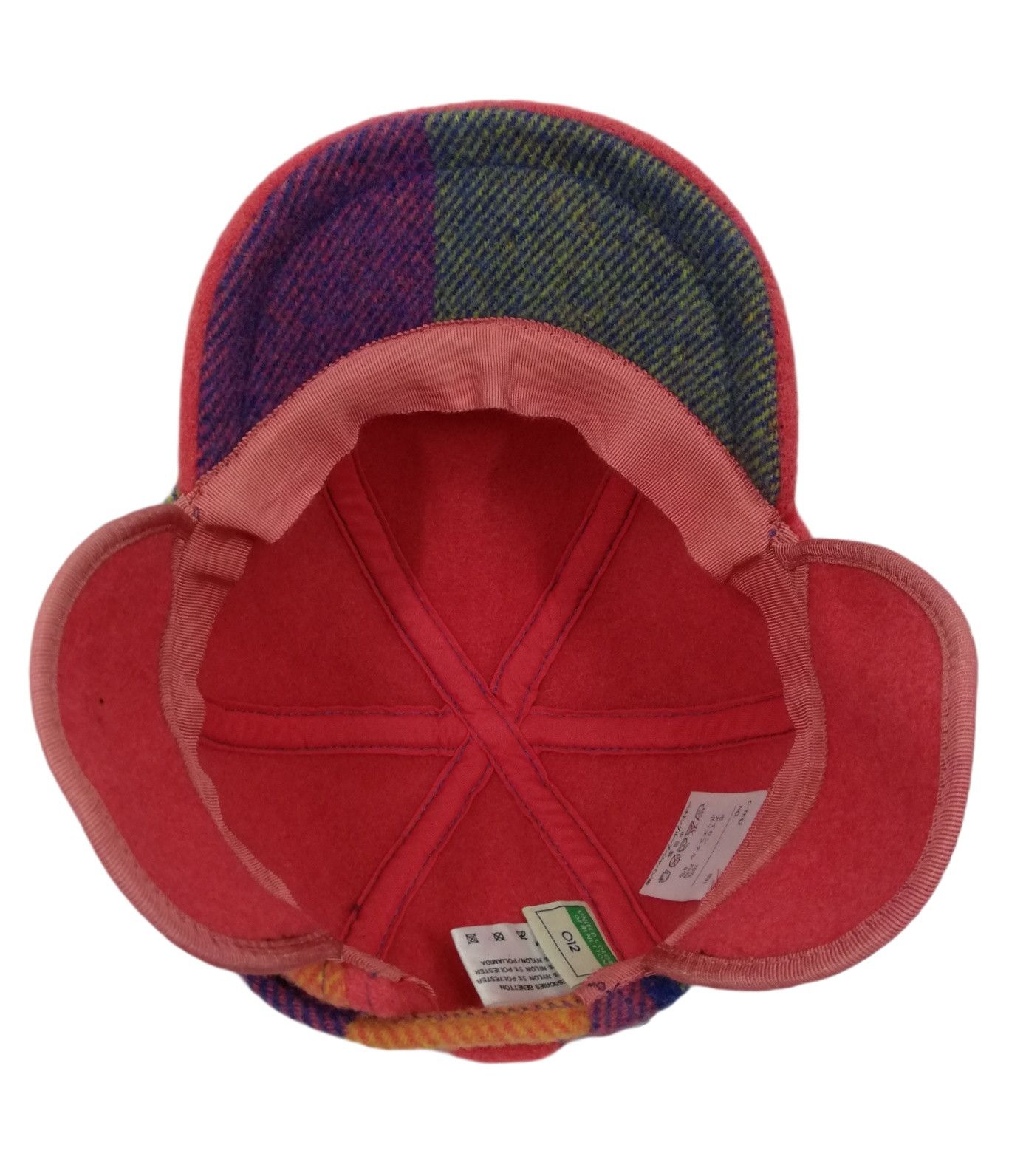 Benetton × United Colors Of Benetton 🔥SUMMER SALE 🏖 U.C.O.B. Wool Baseball Cap / Hat Cap Size ONE SIZE - 8 Thumbnail
