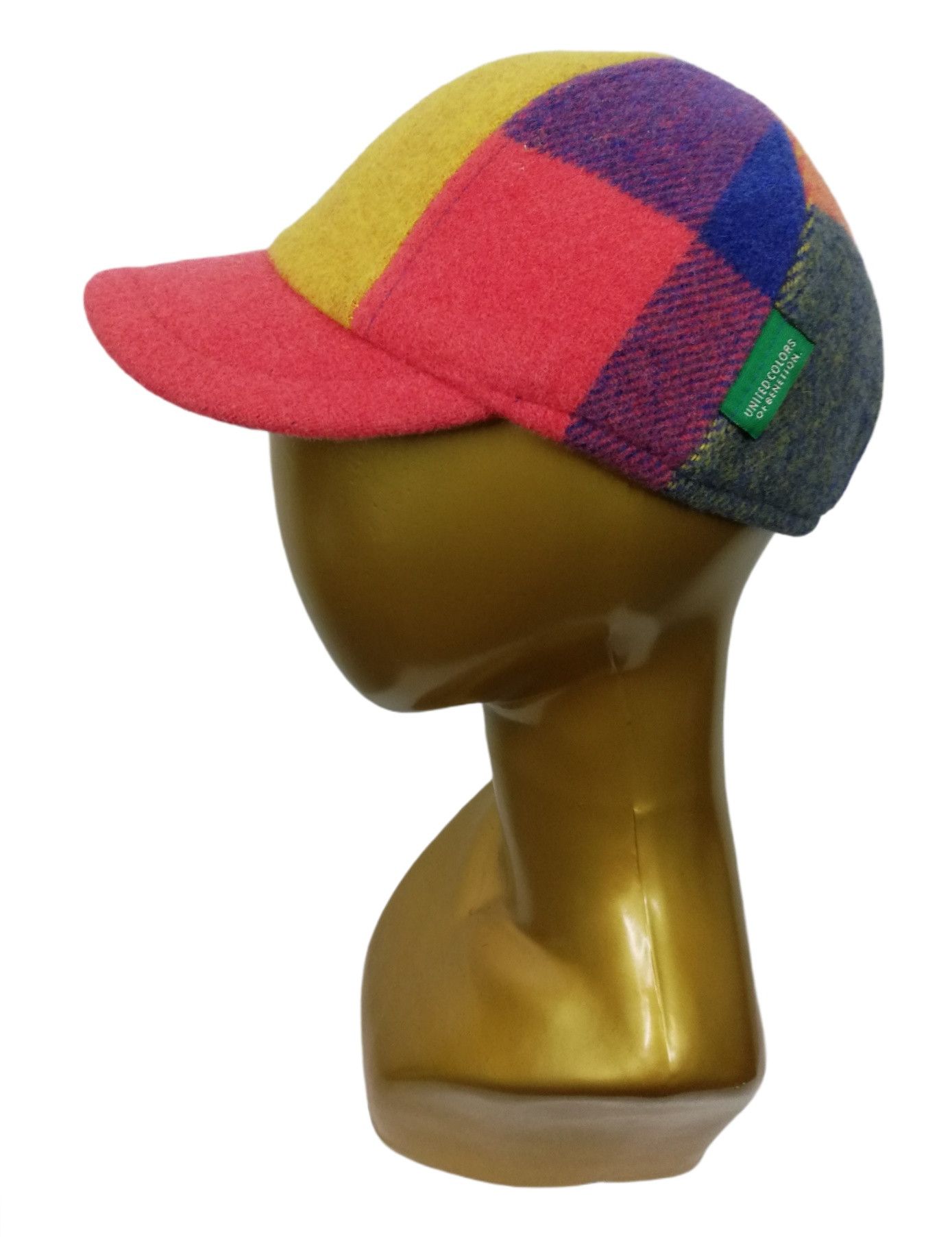 Benetton × United Colors Of Benetton 🔥SUMMER SALE 🏖 U.C.O.B. Wool Baseball Cap / Hat Cap Size ONE SIZE - 14 Thumbnail