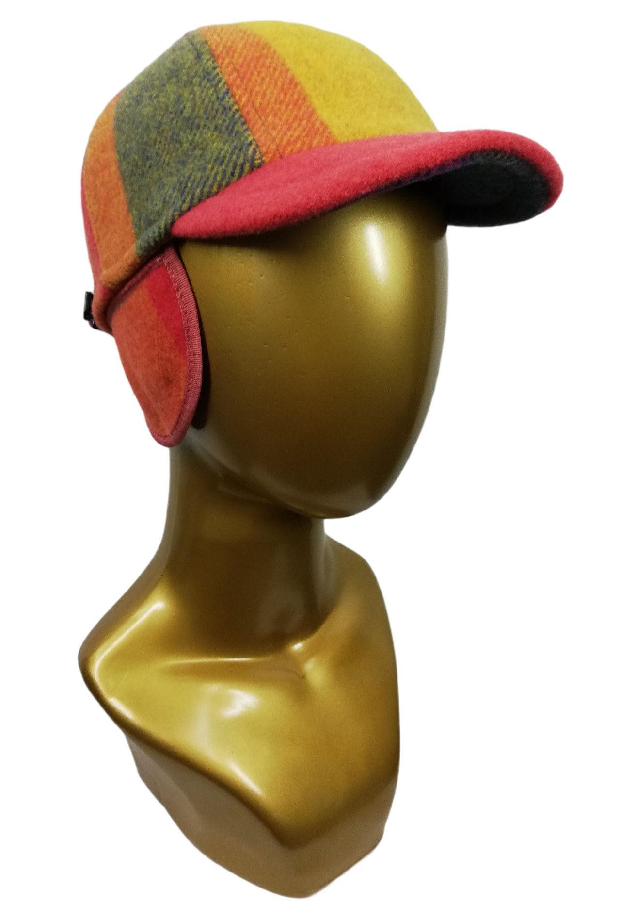 Benetton × United Colors Of Benetton 🔥SUMMER SALE 🏖 U.C.O.B. Wool Baseball Cap / Hat Cap Size ONE SIZE - 6 Thumbnail
