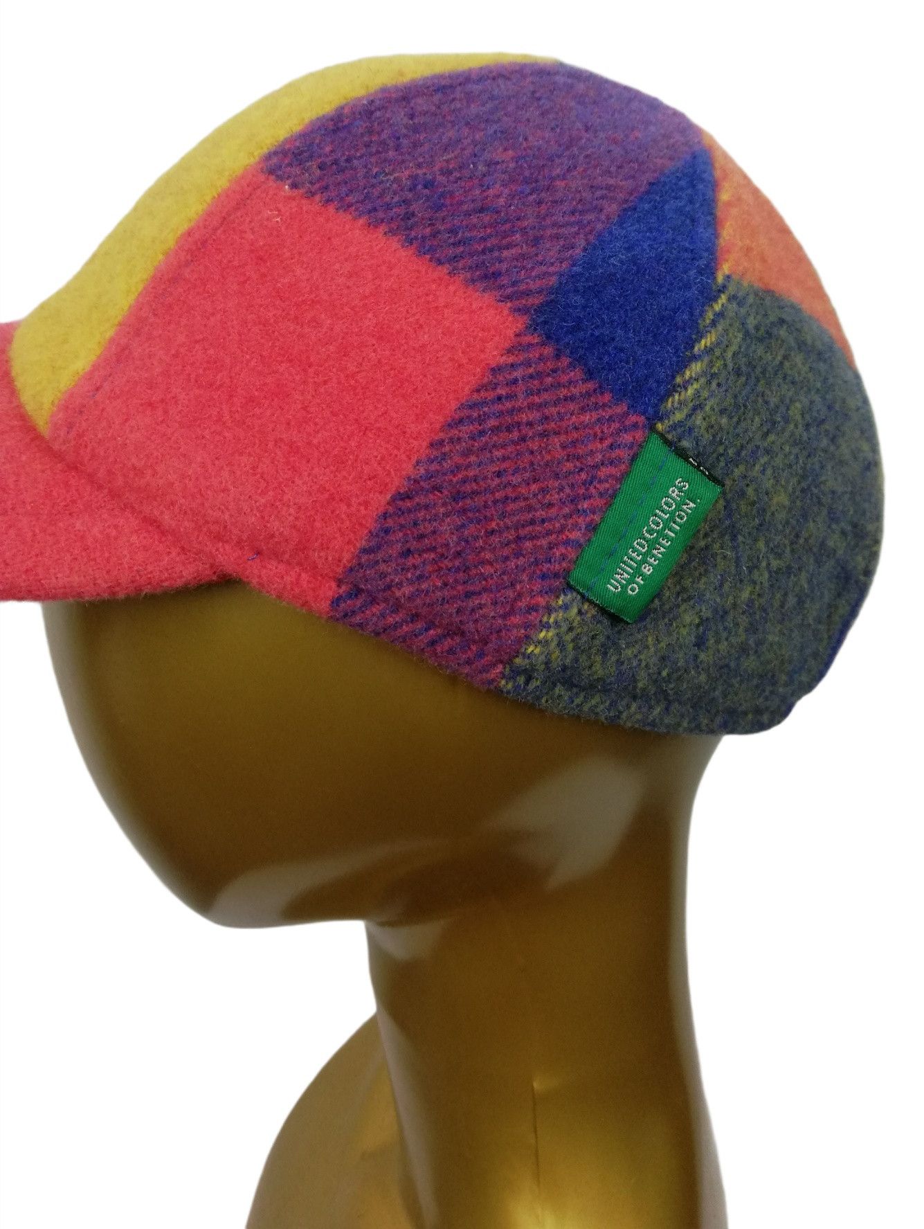 Benetton × United Colors Of Benetton 🔥SUMMER SALE 🏖 U.C.O.B. Wool Baseball Cap / Hat Cap Size ONE SIZE - 12 Thumbnail
