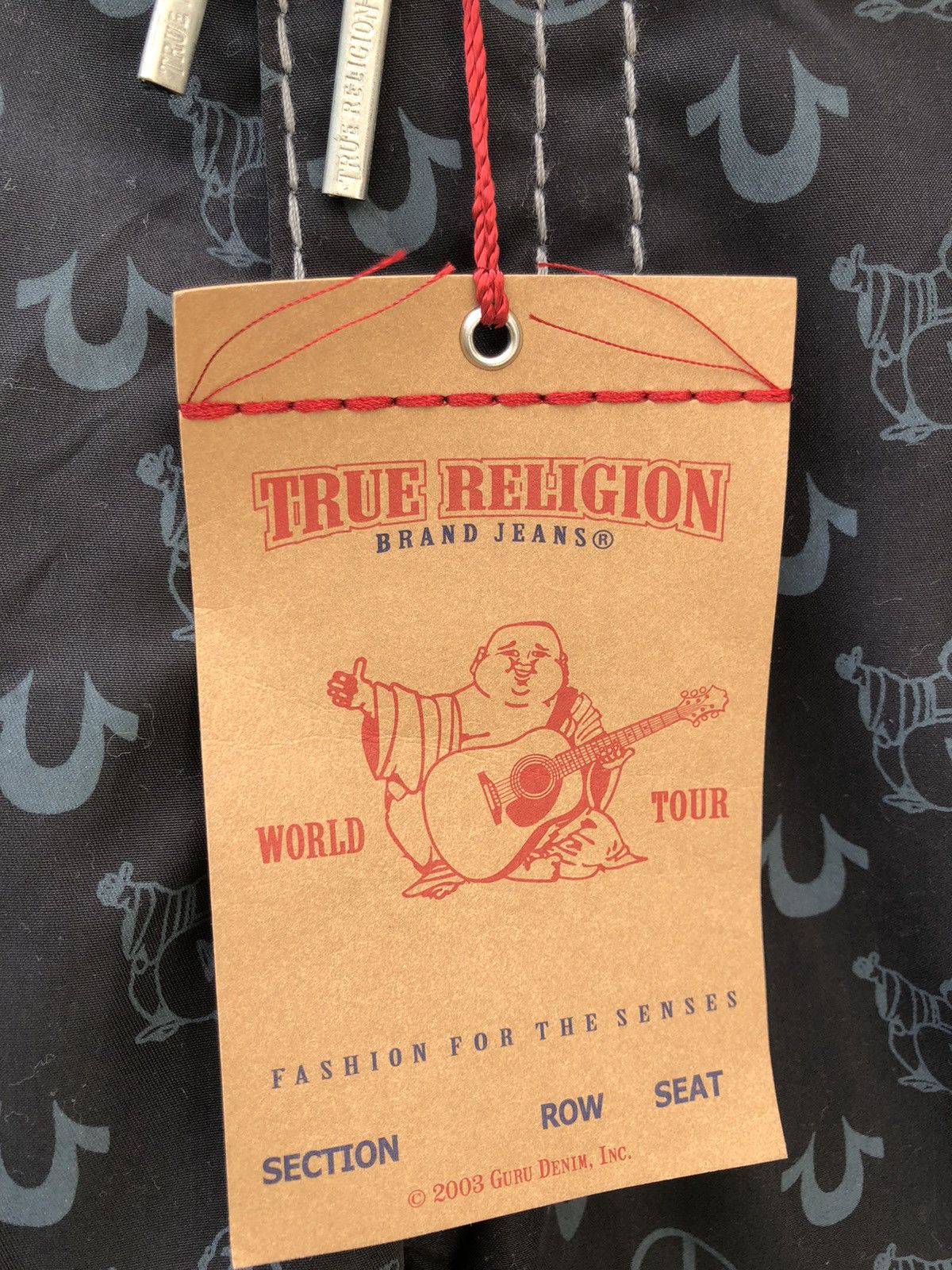 True Religion Vintage NWT True Religion Monogram Swimwear Surf Short Pant Size US 33 - 7 Thumbnail