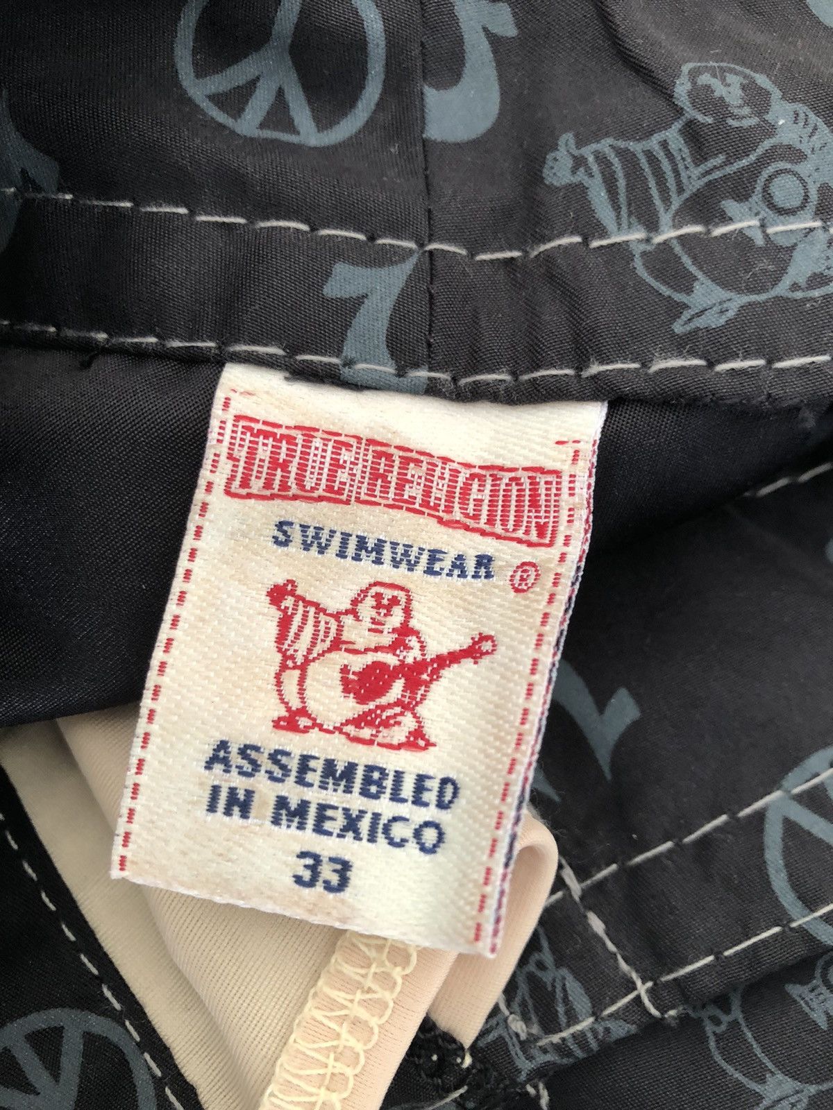 True Religion Vintage NWT True Religion Monogram Swimwear Surf Short Pant Size US 33 - 16 Thumbnail