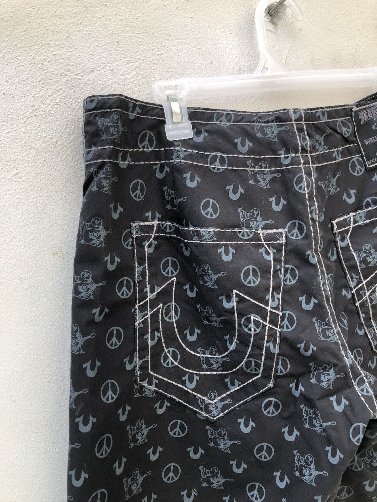 True Religion Vintage NWT True Religion Monogram Swimwear Surf Short Pant Size US 33 - 11 Thumbnail