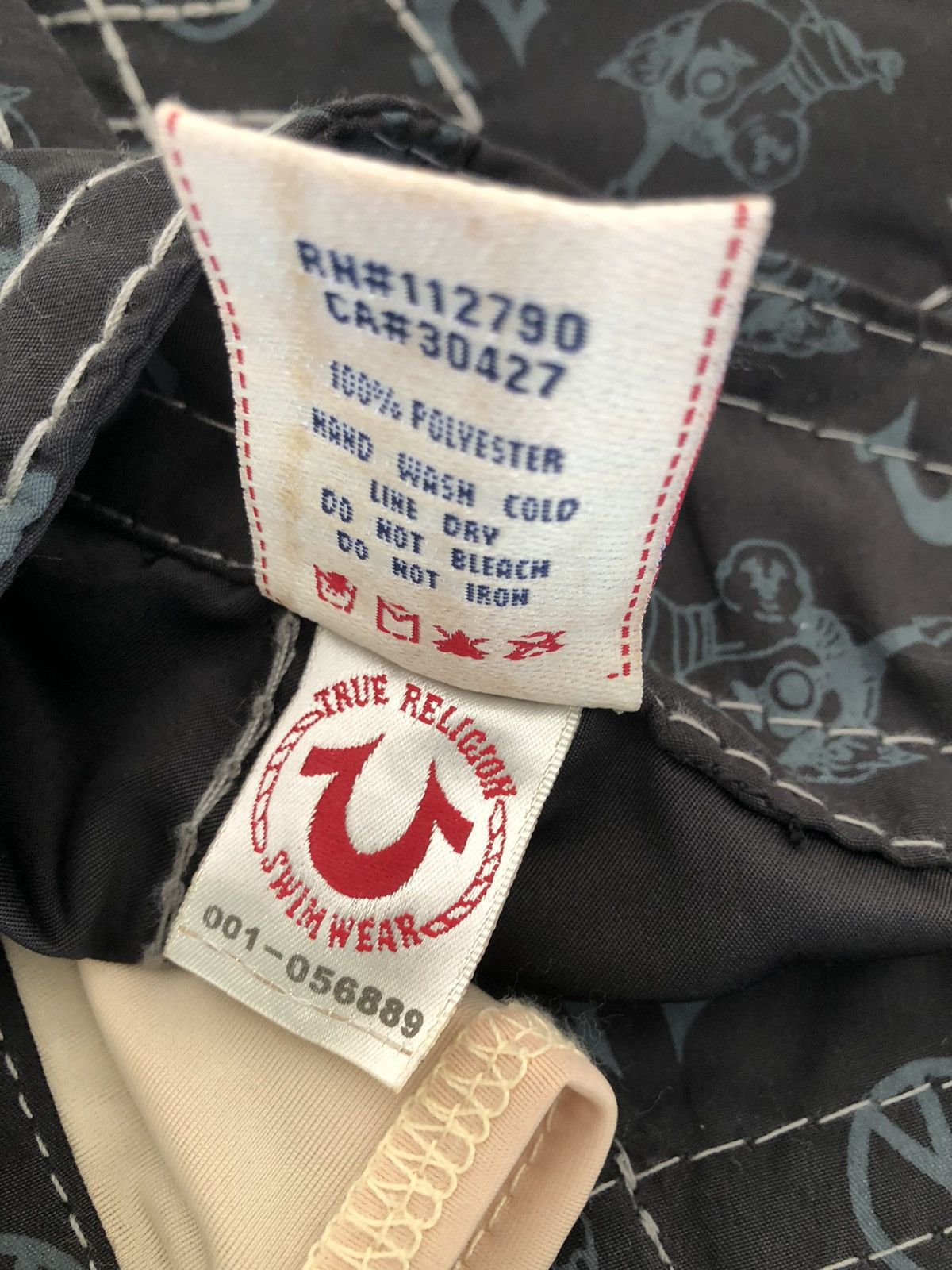 True Religion Vintage NWT True Religion Monogram Swimwear Surf Short Pant Size US 33 - 17 Thumbnail