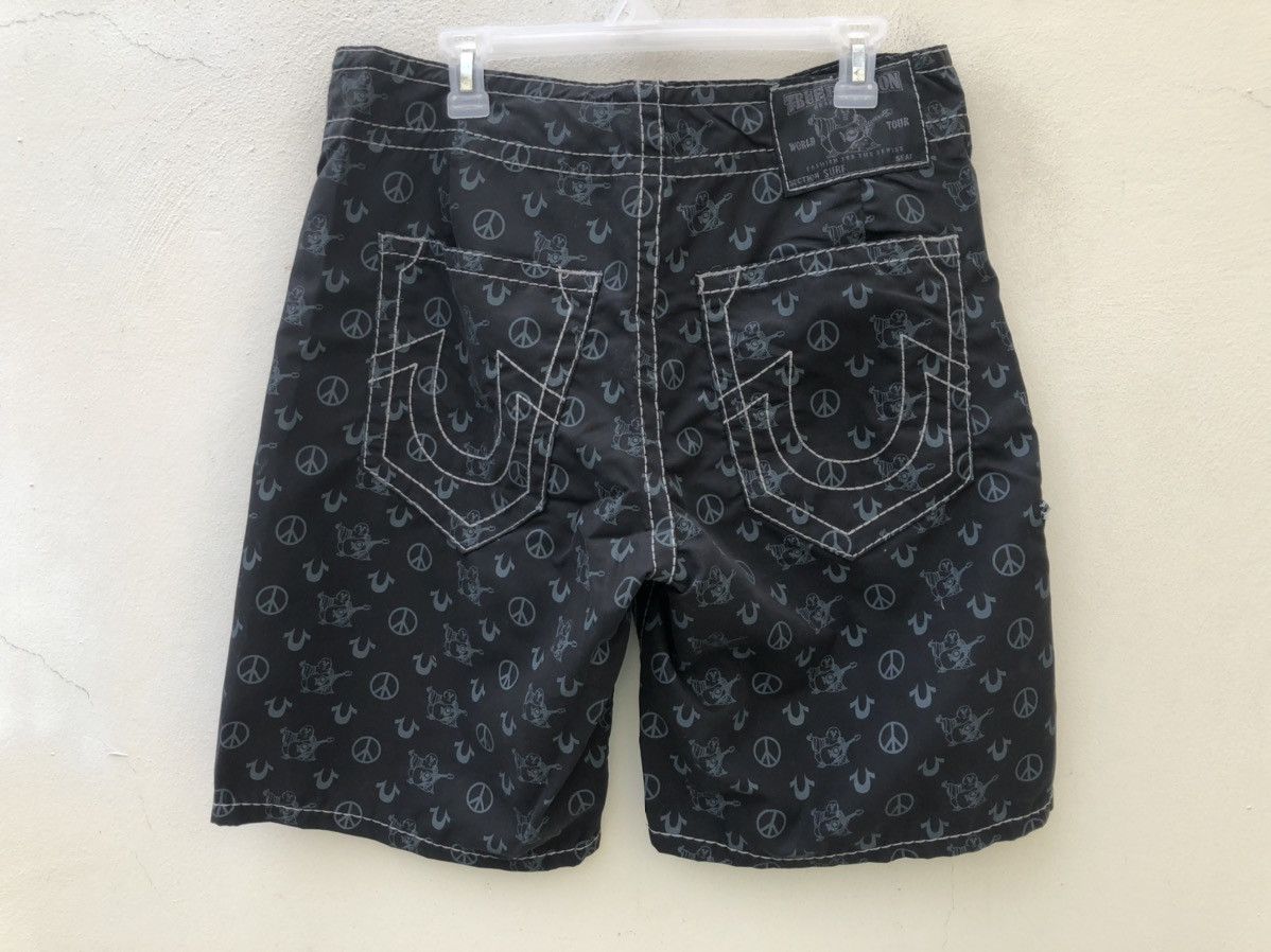 True Religion Vintage NWT True Religion Monogram Swimwear Surf Short Pant Size US 33 - 10 Thumbnail
