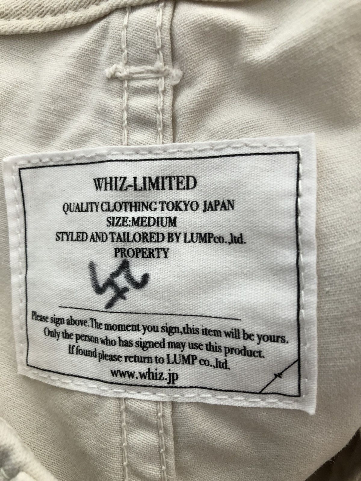 Japanese Brand × WHIZ LIMITED Whiz Limited Japan Tactical Cargo Short White Pant Size US 32 / EU 48 - 17 Thumbnail