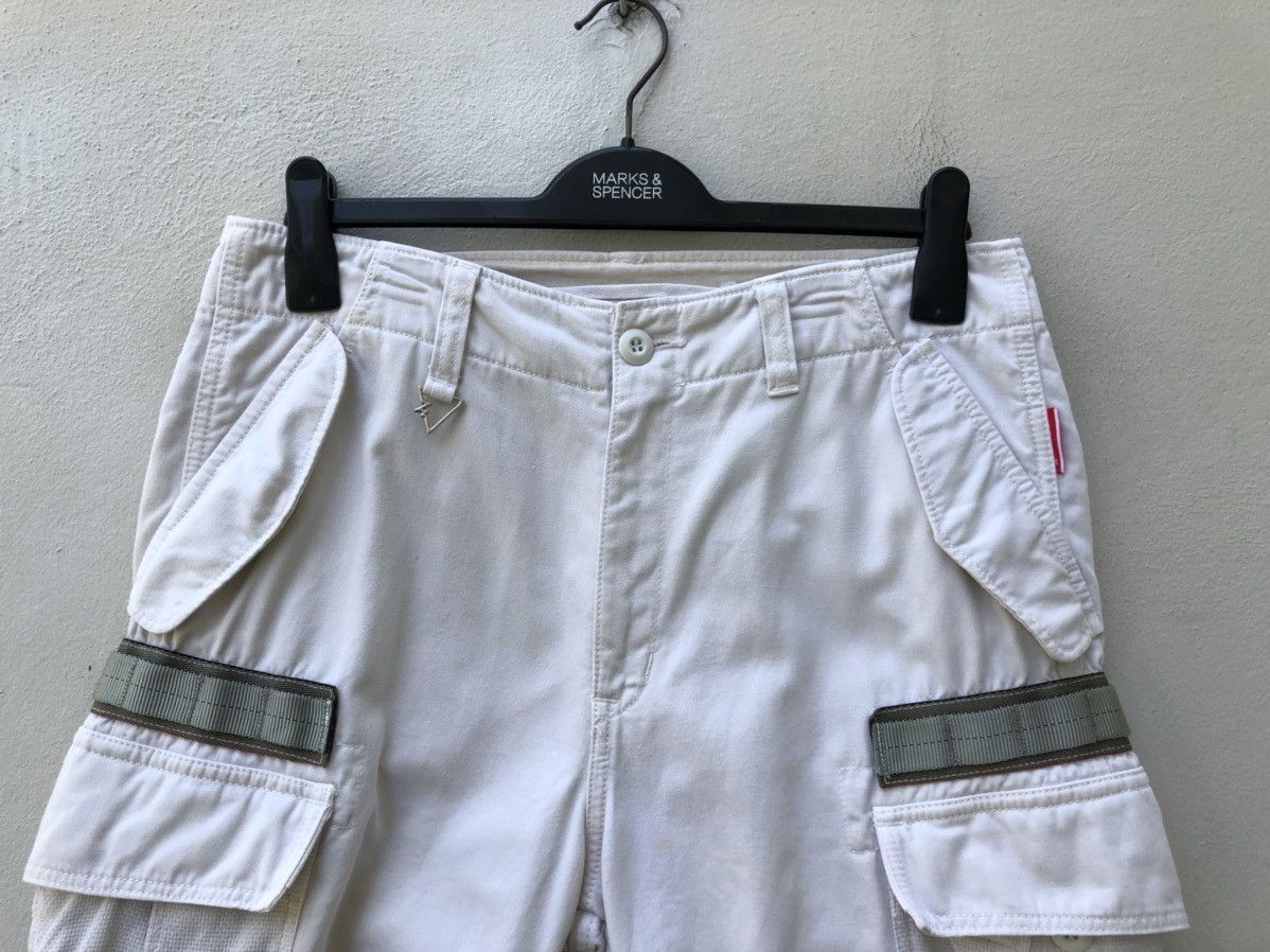 Japanese Brand × WHIZ LIMITED Whiz Limited Japan Tactical Cargo Short White Pant Size US 32 / EU 48 - 2 Thumbnail