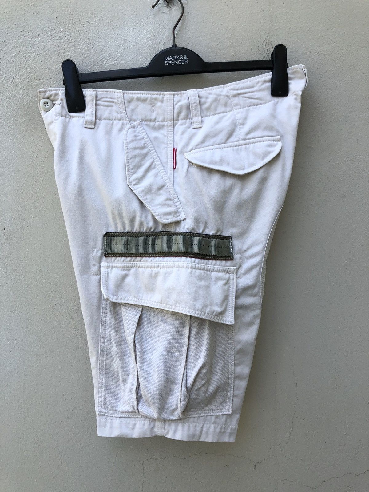 Japanese Brand × WHIZ LIMITED Whiz Limited Japan Tactical Cargo Short White Pant Size US 32 / EU 48 - 13 Thumbnail