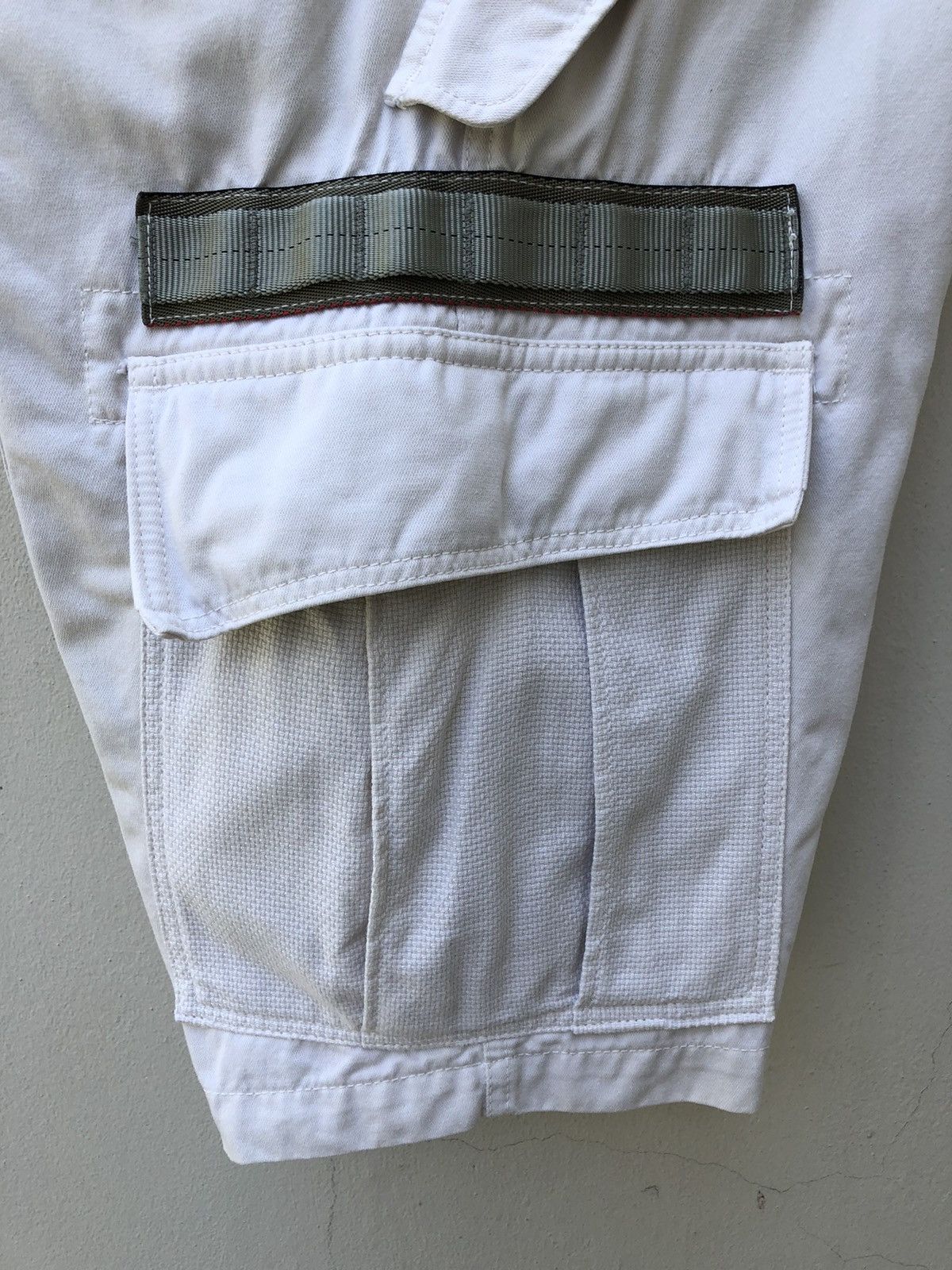 Japanese Brand × WHIZ LIMITED Whiz Limited Japan Tactical Cargo Short White Pant Size US 32 / EU 48 - 16 Thumbnail