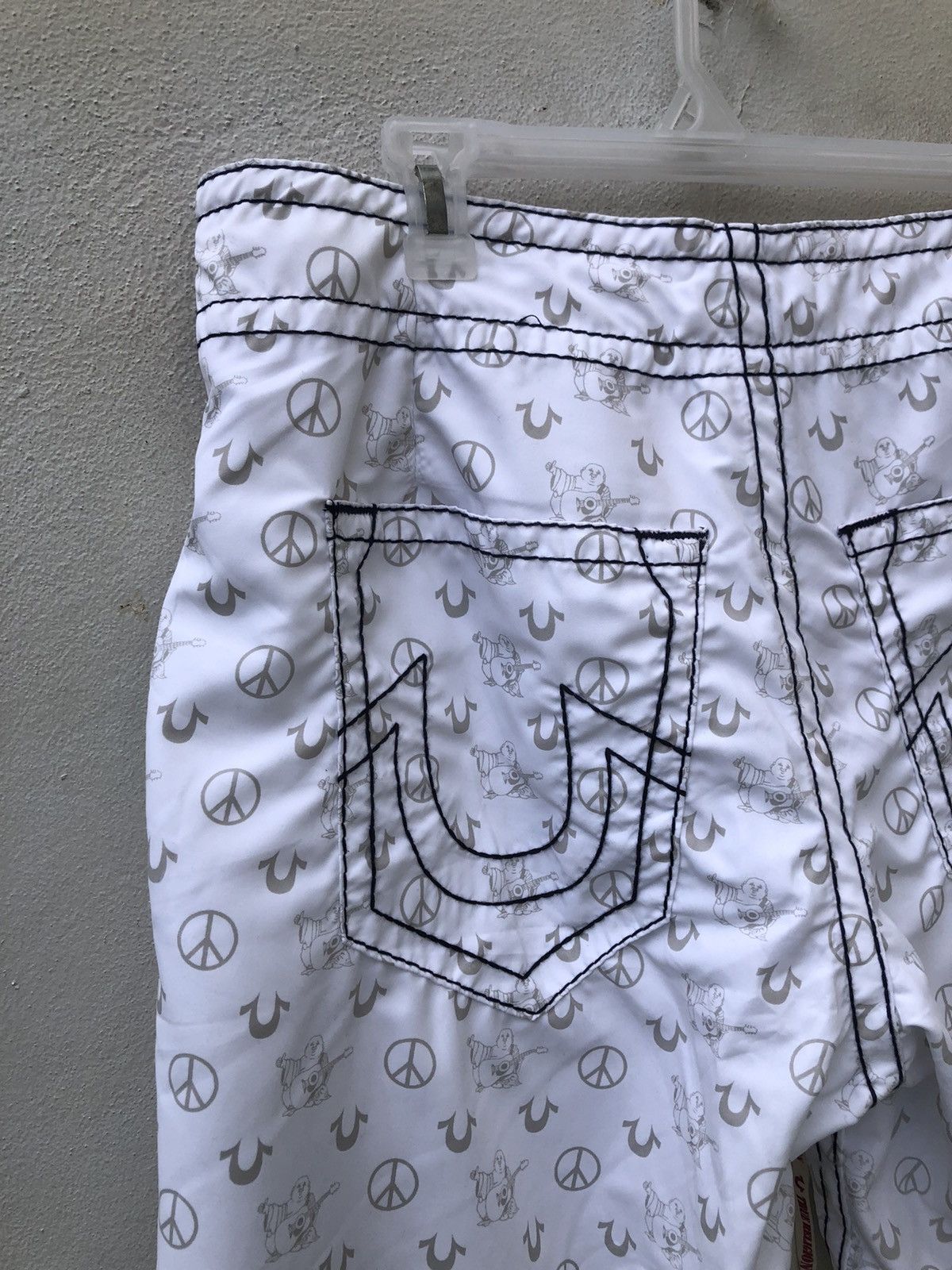 True Religion Vintage NWT True Religion Swim Wear Monogram Surf Short Pant Size US 34 / EU 50 - 19 Thumbnail