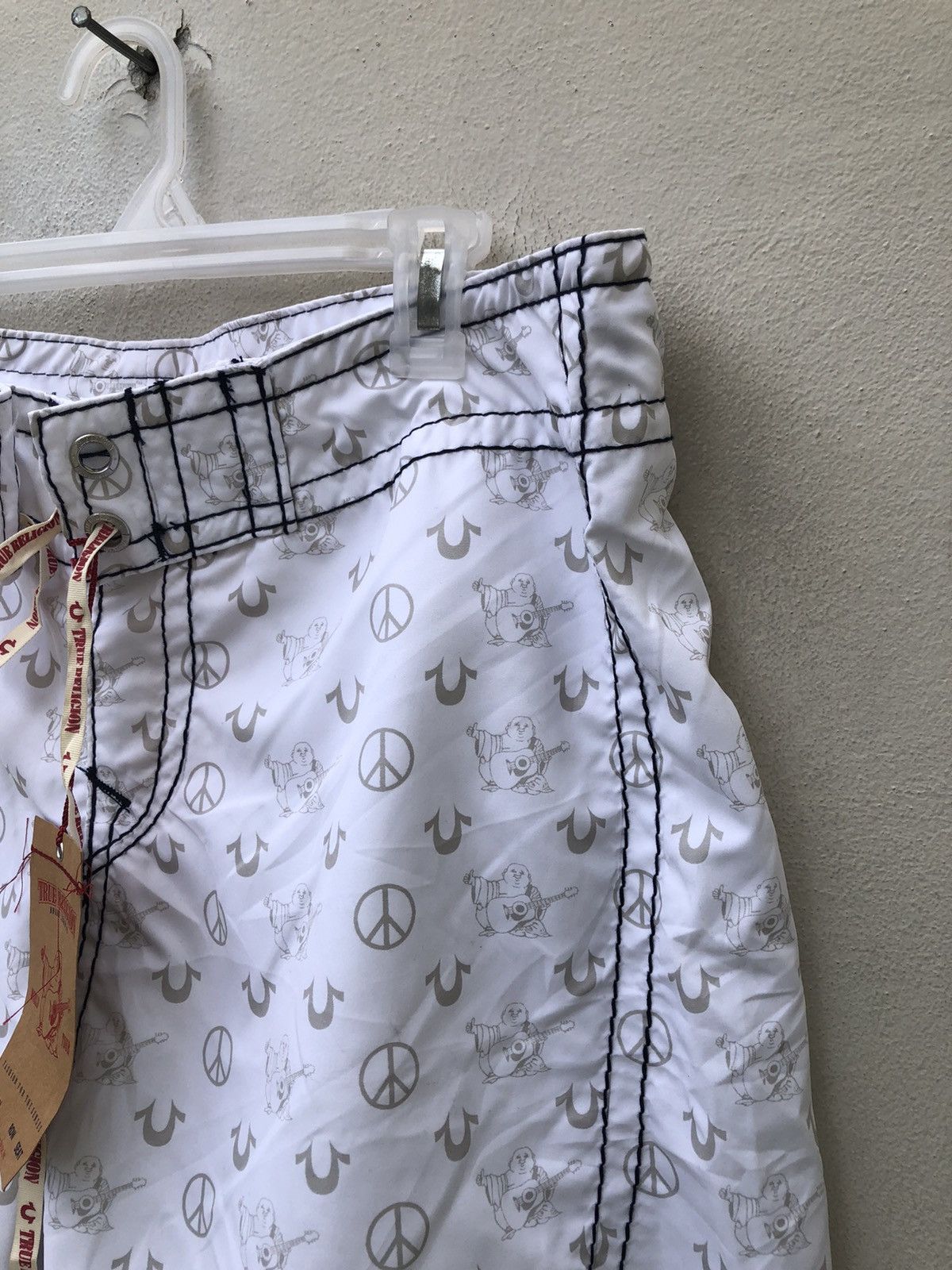 True Religion Vintage NWT True Religion Swim Wear Monogram Surf Short Pant Size US 34 / EU 50 - 16 Thumbnail